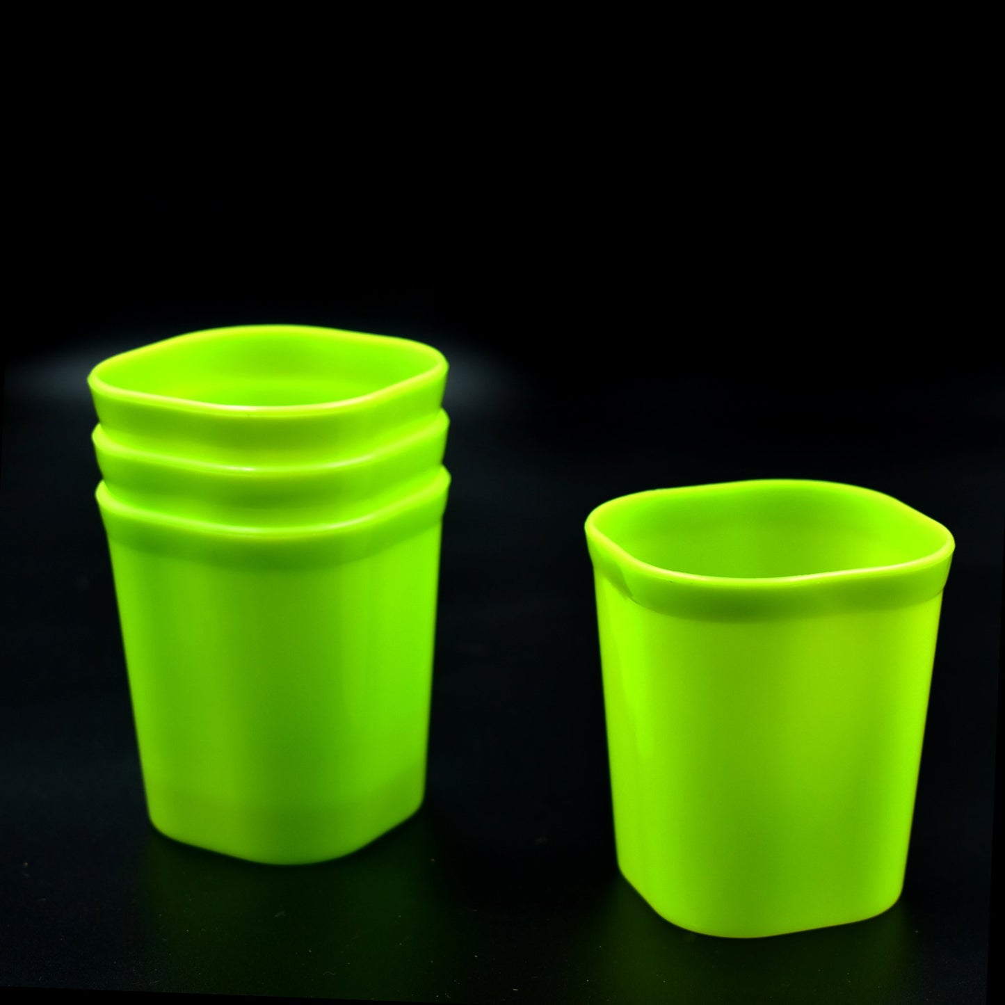 Plastic Drinking Glass Set For Drinking Milk Water Juice (Pack Of 4) - Happy Price - Image 5