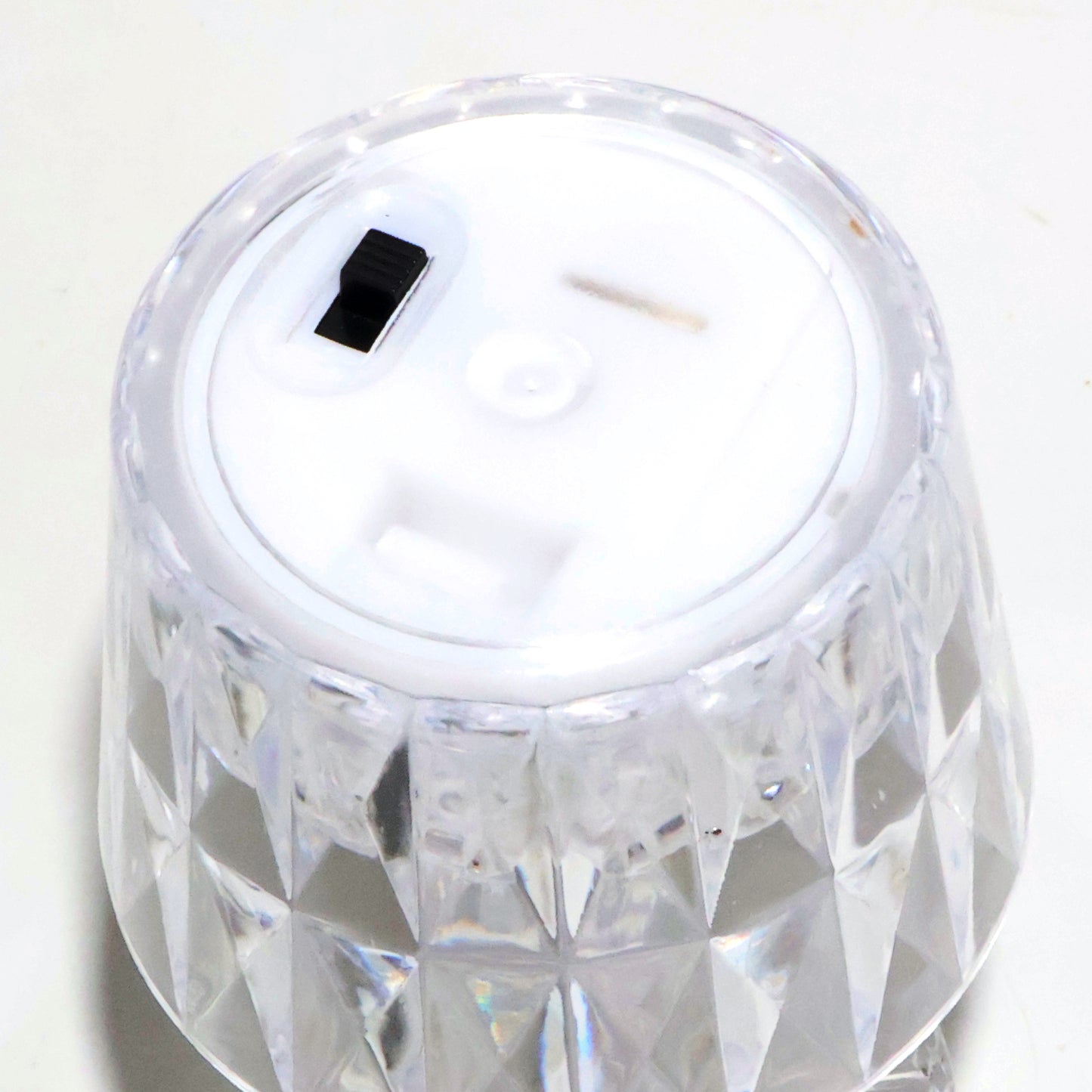 Battery Operated LED Mini Table Lamps - Set of 6, Crystal Effect - Happy Price - Image 4