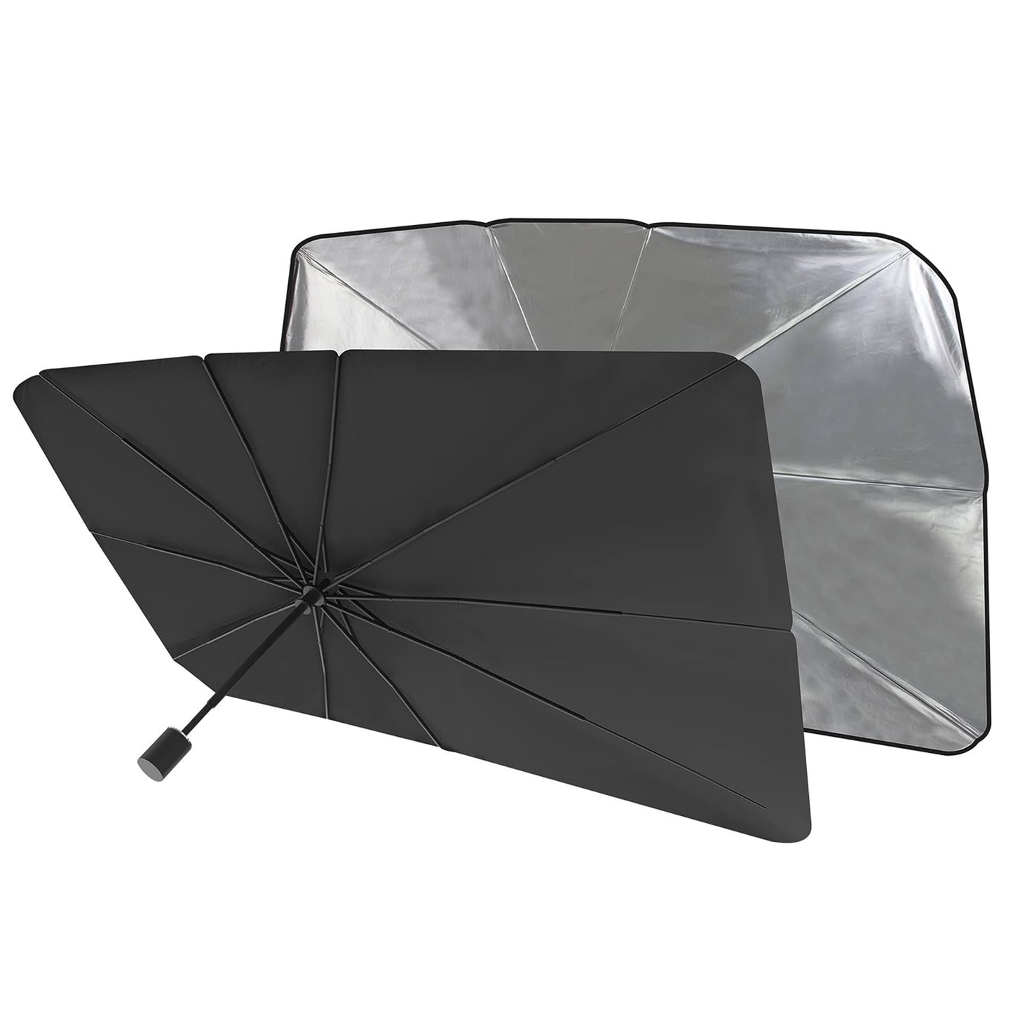 Wwindshield Umbrella Sun Shade Cover Visor Sunshades Reviews Automotive Front Sunshade Fits Foldable Windshield Brella Various Heat Insulation Shield For Car - Happy Price - Image 2