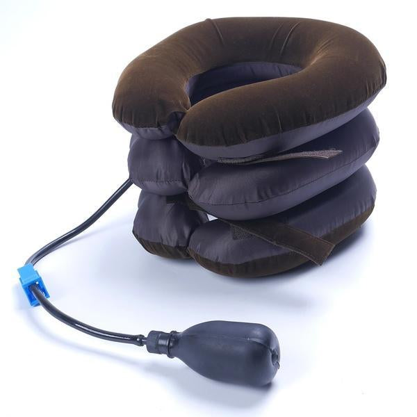 Three Layer Cervical Traction Pillow for Neck Pain Relief - Happy Price - Image 1
