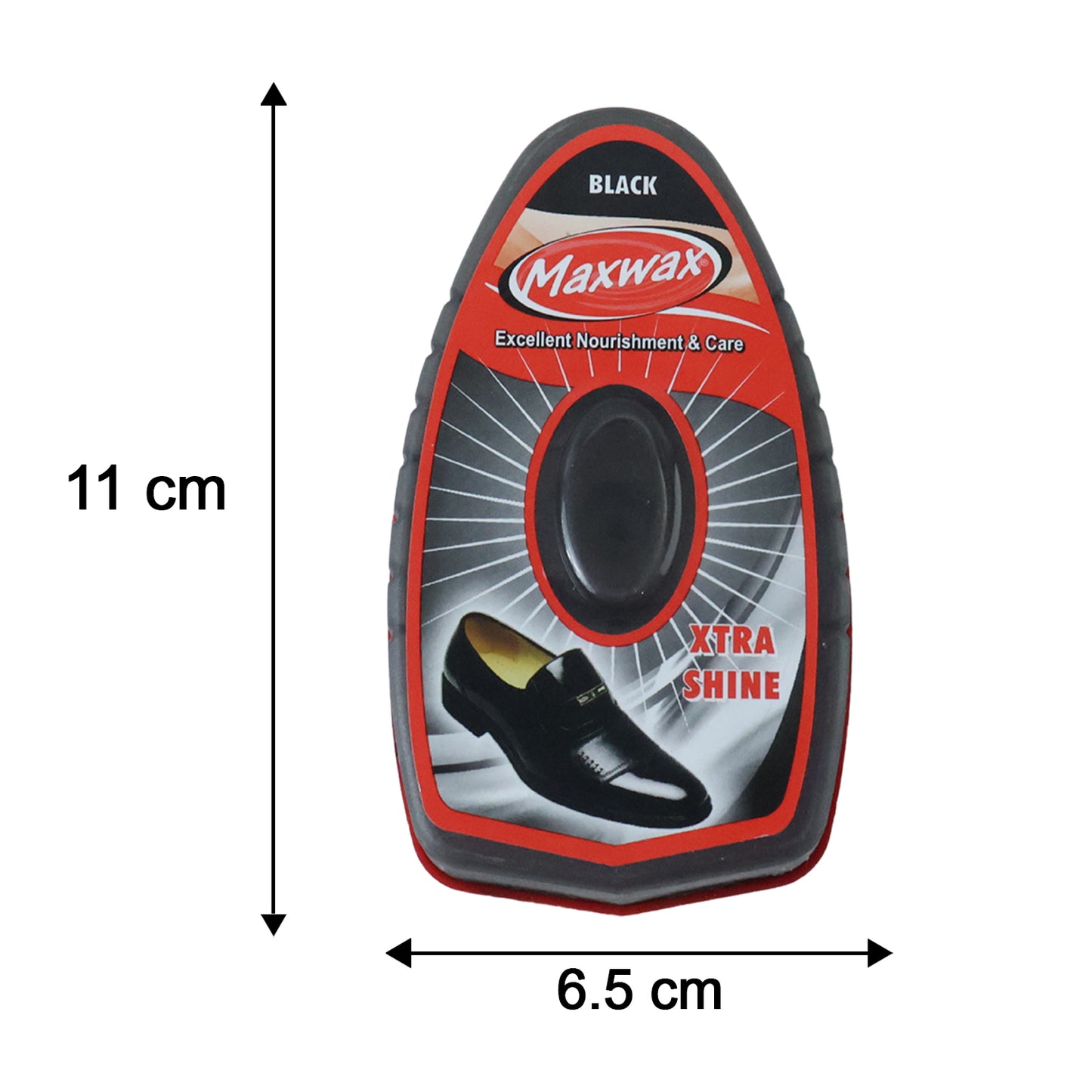 Maxwax Black Instant Shoe Shiner (1 Pc 7 Ml)