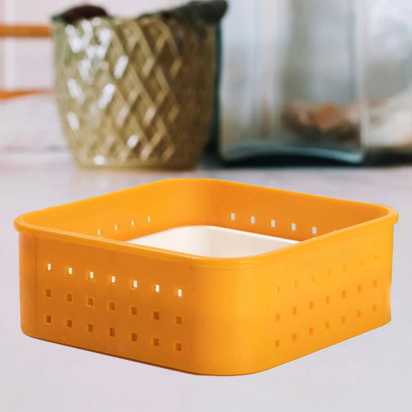 Square Shape Paneer Maker Paneer Mould Tofu Sprouts Mould Press Maker Plastic Paneer Making Mould Paneer Maker With Lid - Happy Price - Image 3