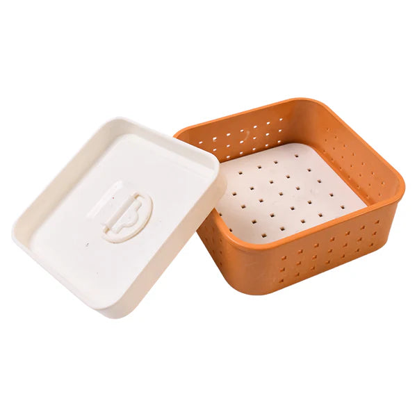 Square Shape Paneer Maker Paneer Mould Tofu Sprouts Mould Press Maker Plastic Paneer Making Mould Paneer Maker With Lid - Happy Price - Image 2