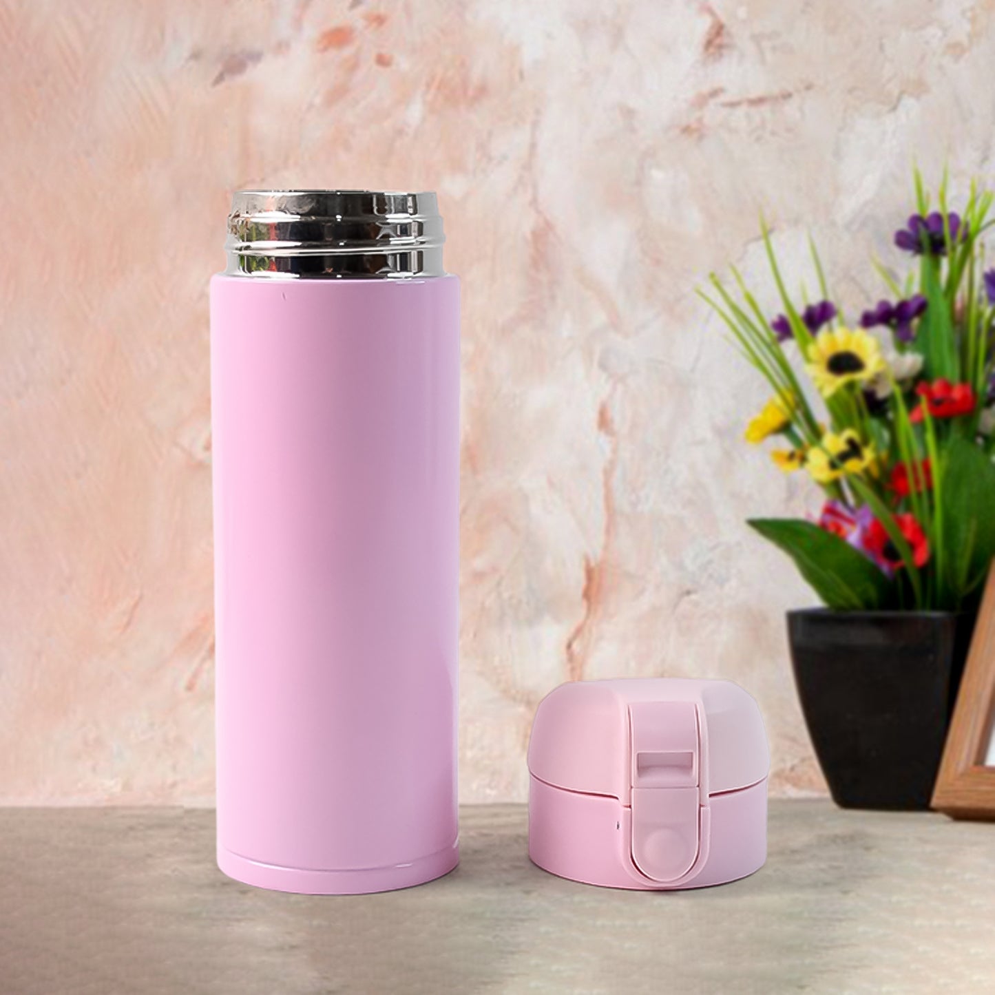 Stainless Steel Vacuum Water Bottle (350ml) - Happy Price - Image 4