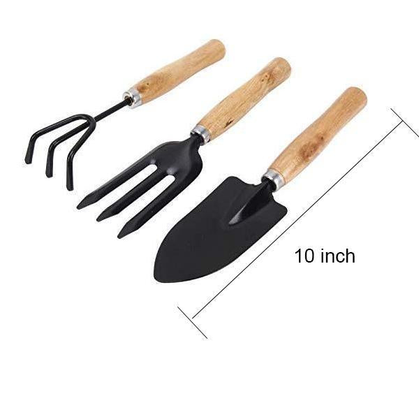 Gardening Tools - Hand Cultivator Small Trowel Garden Fork (Set Of 3) - Happy Price - Image 1