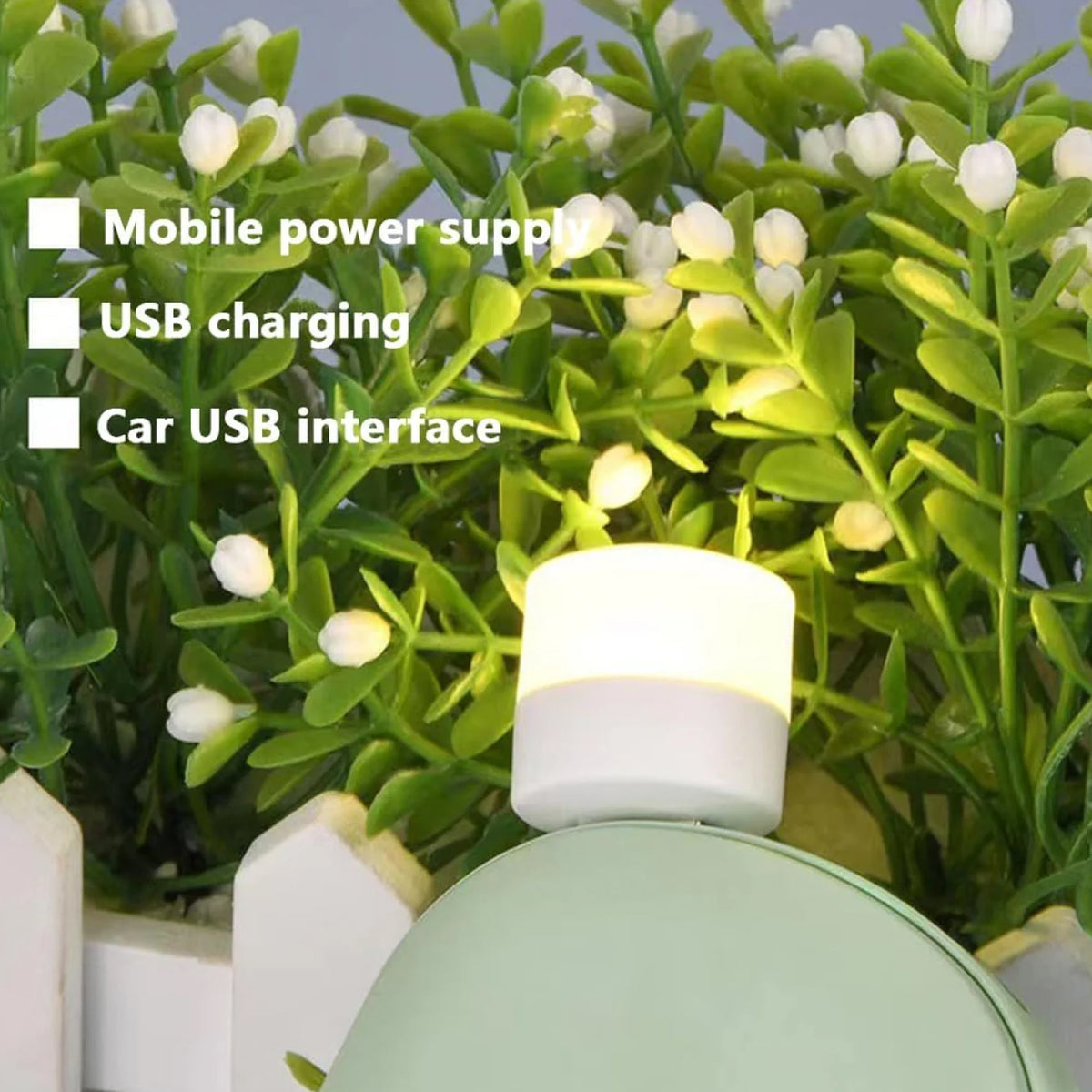 Usb Led Lamp Night Light Mini Portable For Pc And Laptop (5 Pcs Mix Color) - Happy Price - Image 2