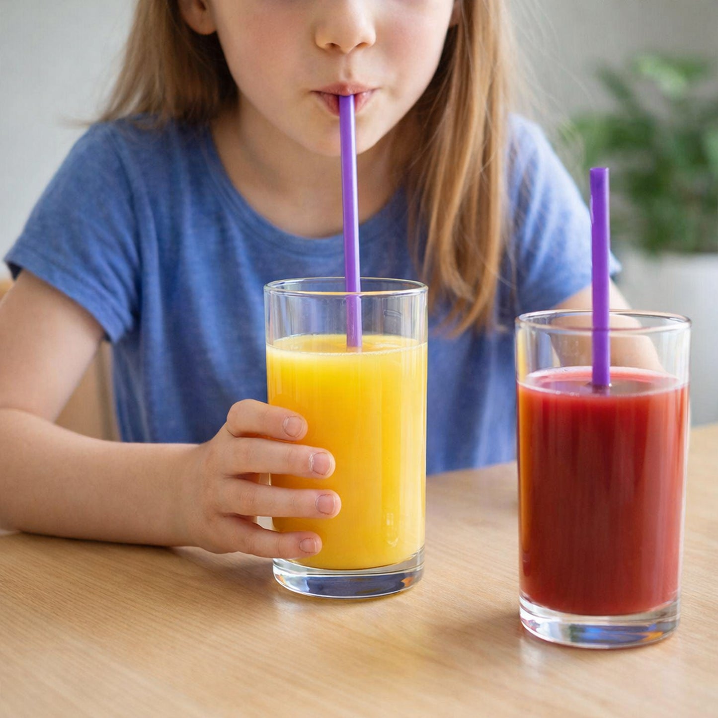 Pack of 10 Reusable Plastic Drinking Straws for Cold Beverages - Happy Price - Image 3