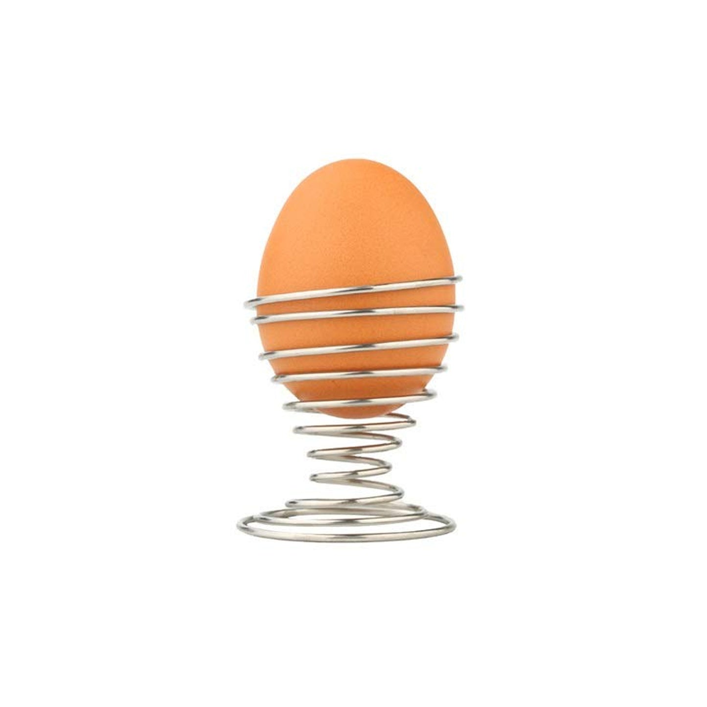 Stainless Steel Spiral Egg Holder Stand - 1 Piece for Breakfast - Happy Price - Image 4
