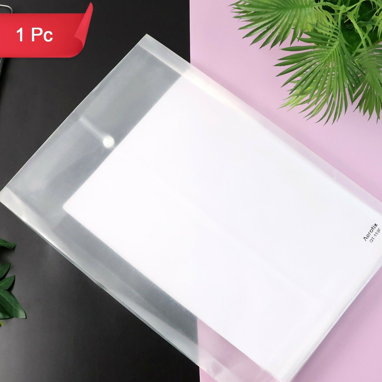 A4 Clear Document Folder - 1 Piece Transparent File Protector - Happy Price - Image 1
