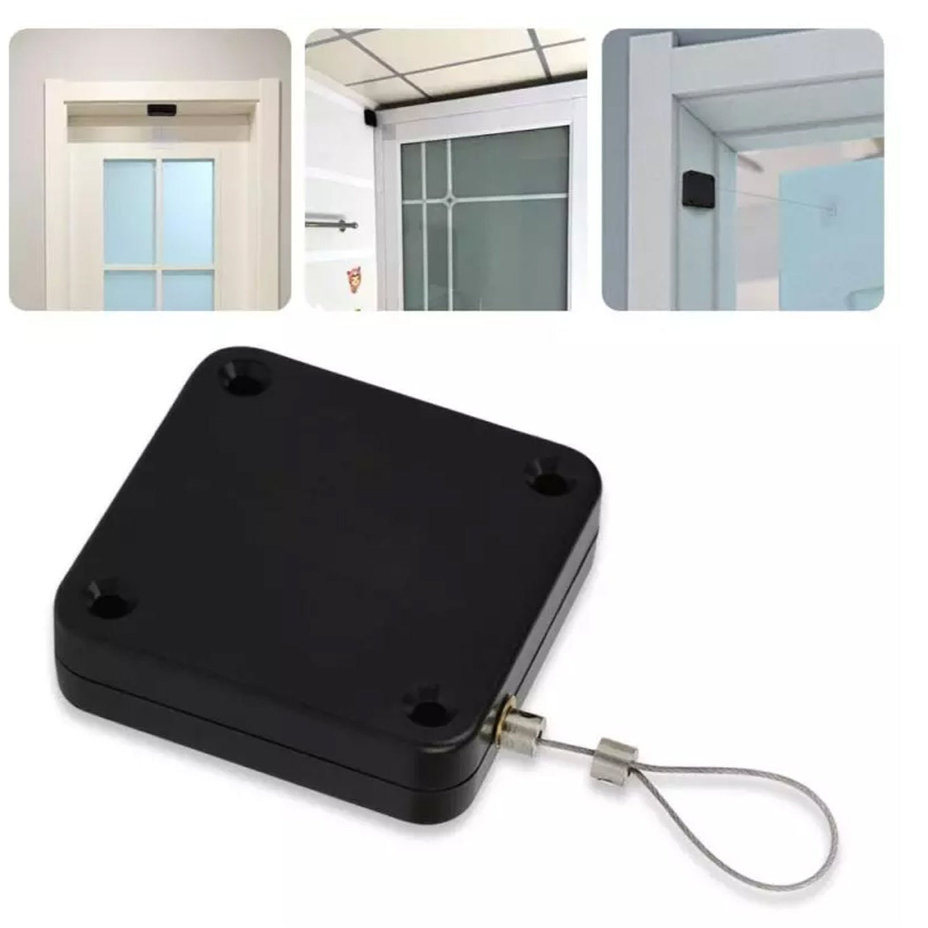 Automatic Door Closer - Punch-Free Sensor Device - Happy Price - Image 1