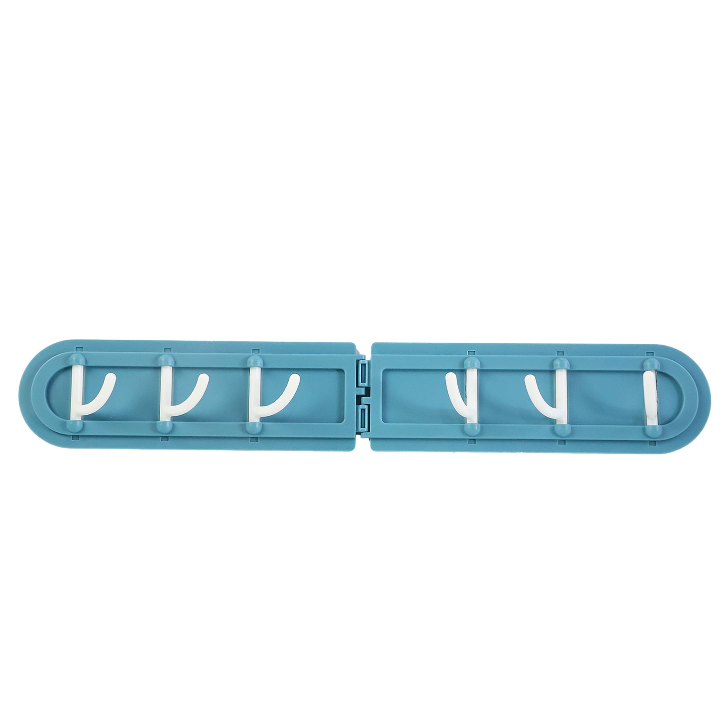 Rotating Foldable Wall Hook Rack with 6 Hooks - Adhesive Mount Organizer (1 Pc) - Happy Price - Image 5