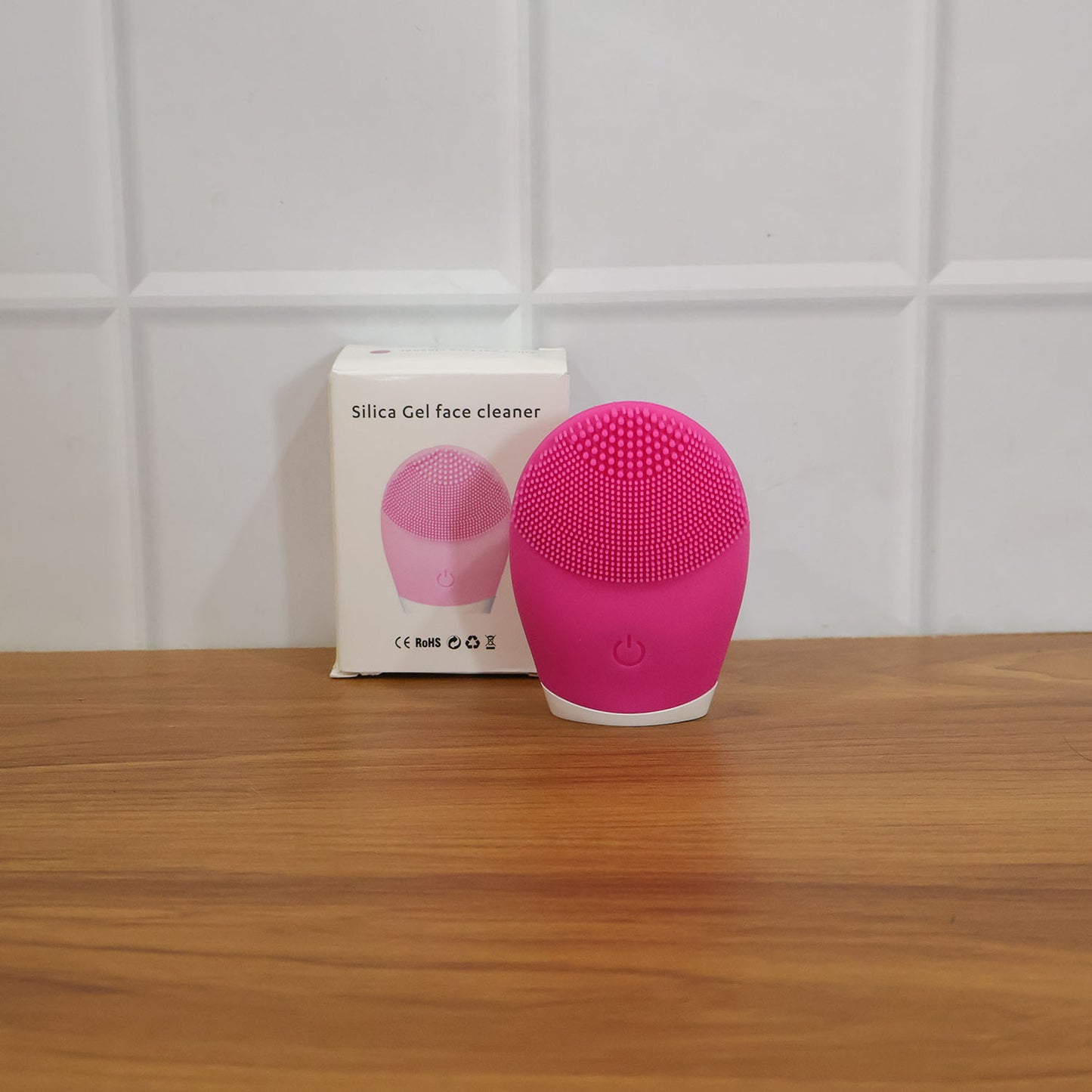 Silicone Electric Facial Cleansing Brush (1 Pc) - Deep Clean & Gentle Exfoliation - Happy Price - Image 7