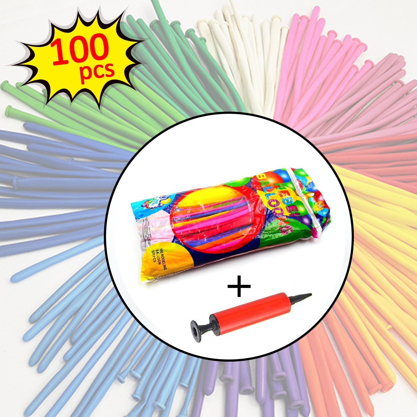 Handy Air Pump for Balloons & Inflatables - Quick Inflation - Happy Price - Image 1