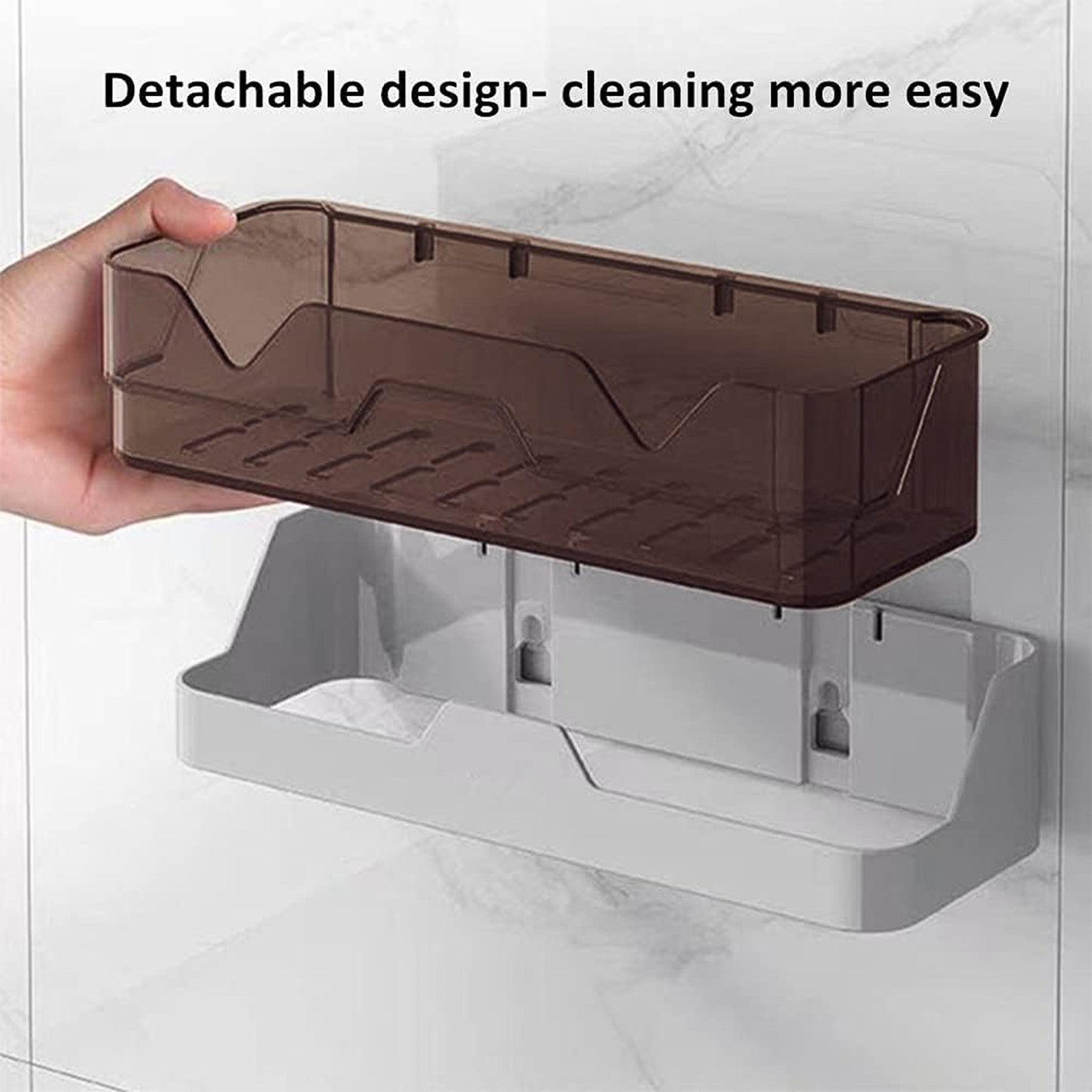 Adhesive Wall Shelf for Bathroom & Kitchen Organizer (1 Pc) - Happy Price - Image 6