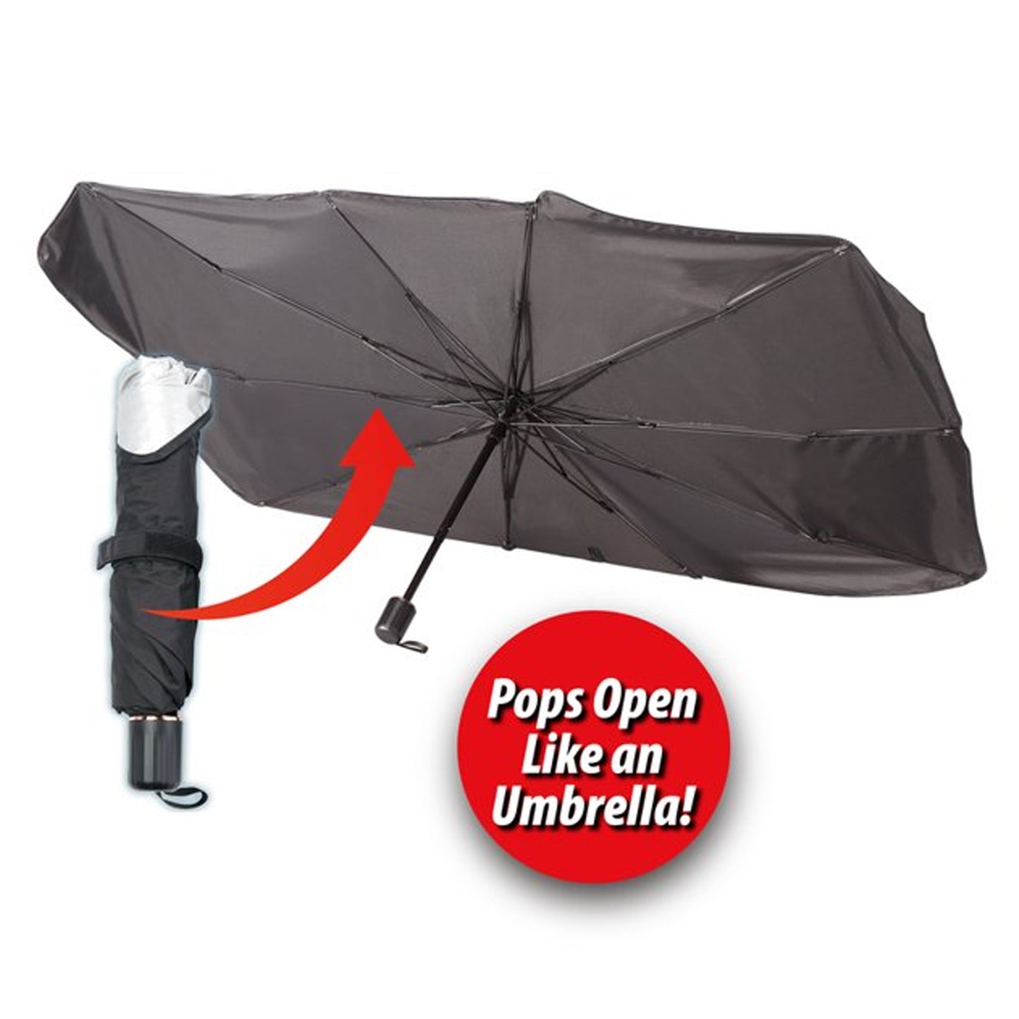 Wwindshield Umbrella Sun Shade Cover Visor Sunshades Reviews Automotive Front Sunshade Fits Foldable Windshield Brella Various Heat Insulation Shield For Car - Happy Price - Image 4