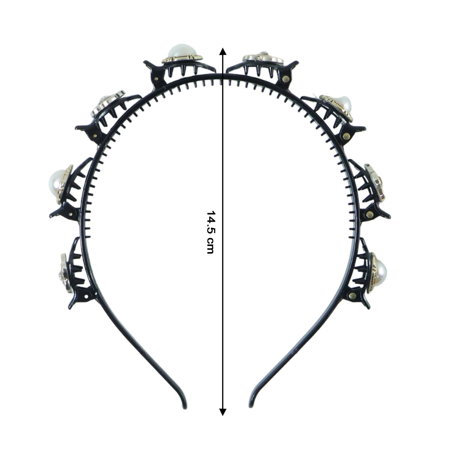 Stylish Fancy Pearl Design Hair Headband (1 Pc)