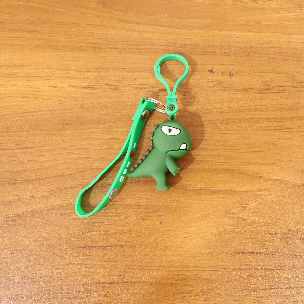 Cute Dinosaur Silicone Wrist Loop Keychain (1 Pc) - Happy Price - Image 7