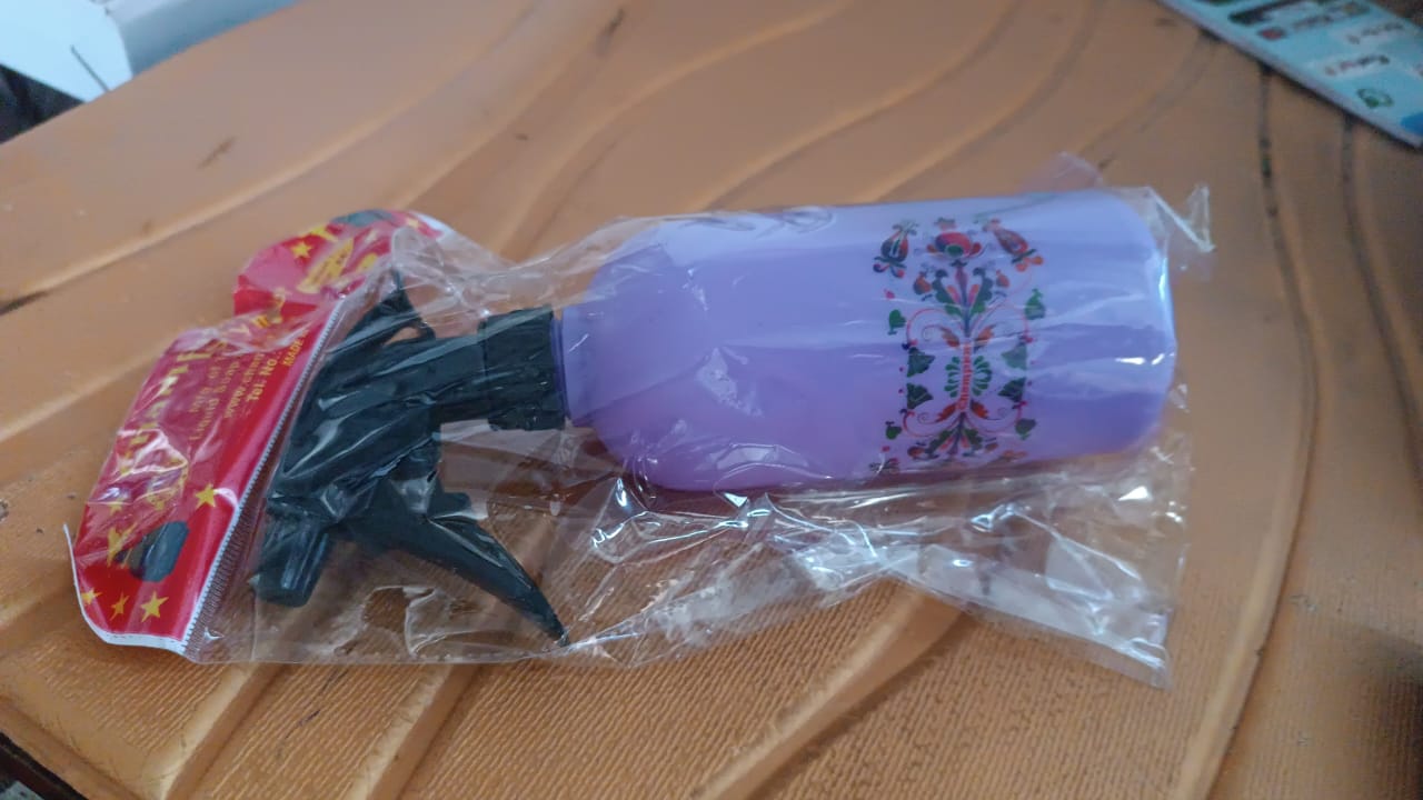 Floral Printed Plastic Spray Bottle (500 Ml) - Happy Price - Image 7