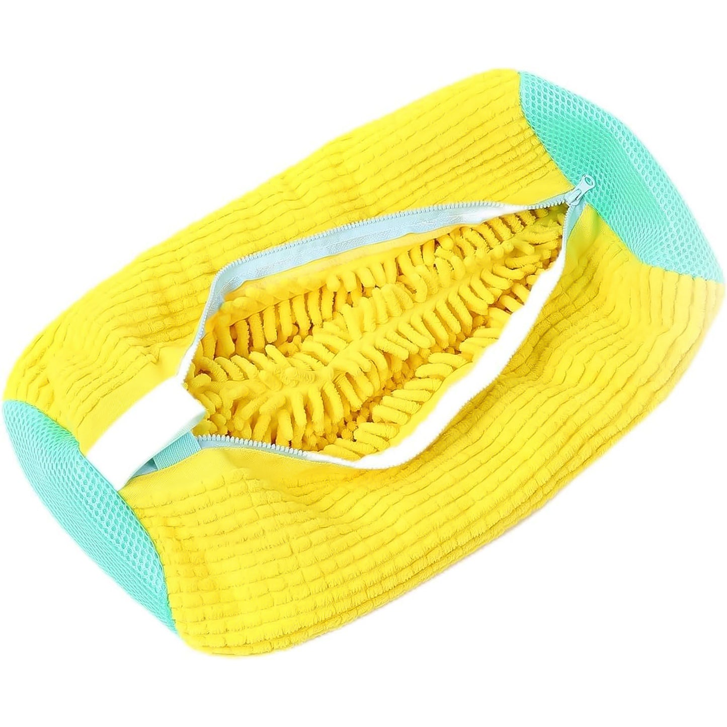 Shoe Cleaning Mop Cover With Microfiber Chenille Lining Zipper (1 Pc) - Happy Price - Image 2