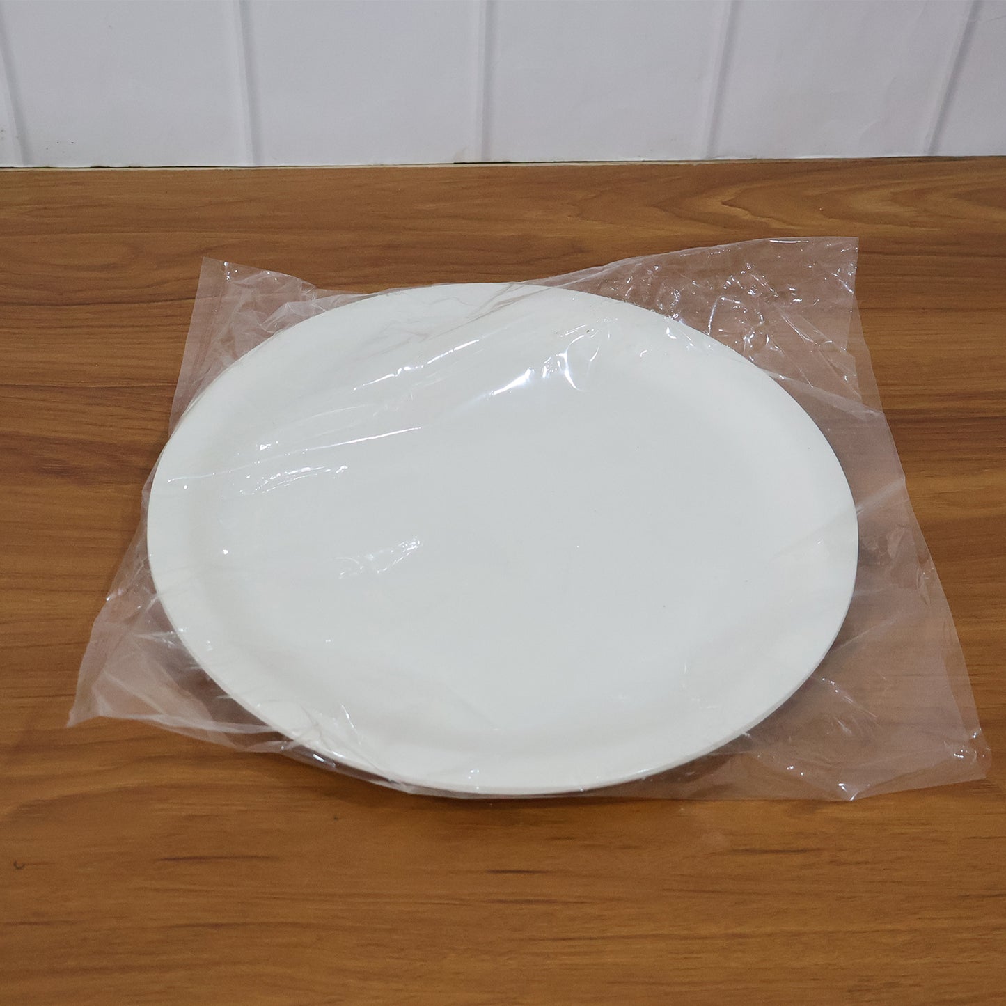 28cm Round Dinner Plate - 1 Pc White Serving Dish for Meals & Snacks - Happy Price - Image 5