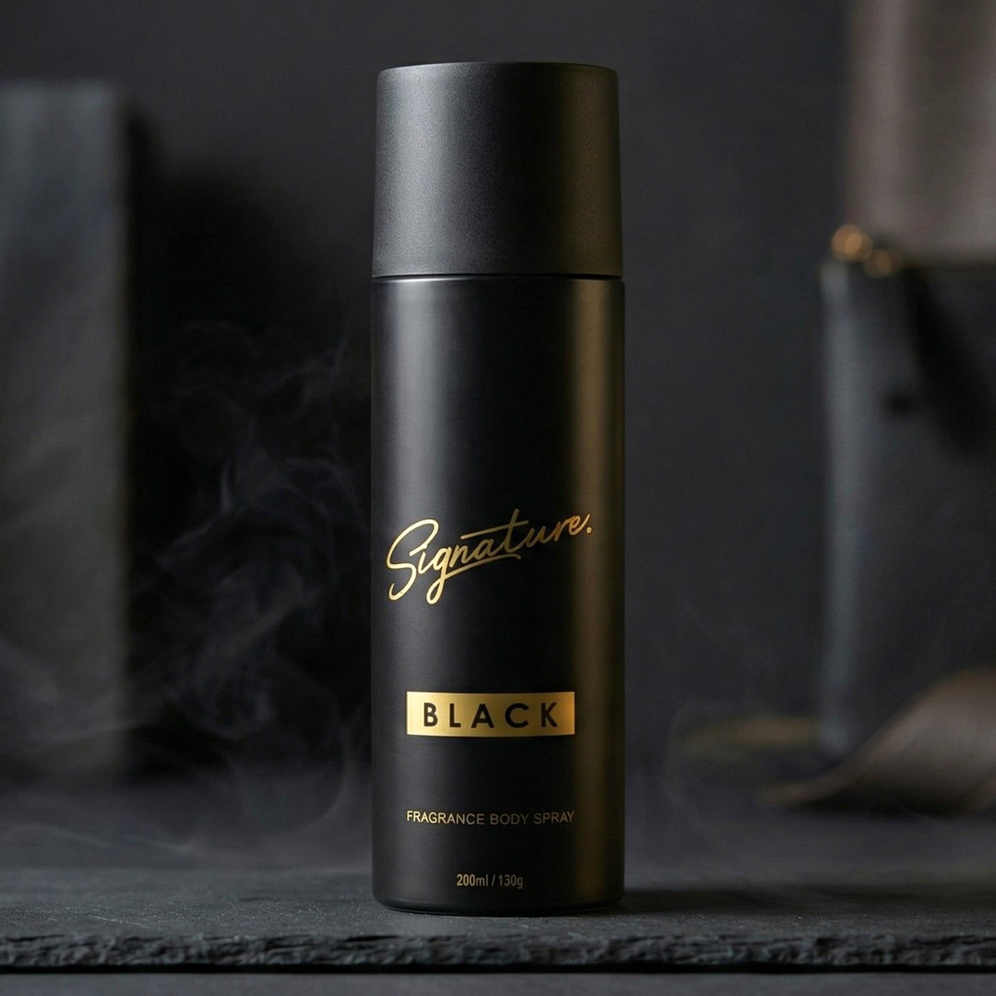 Signature Premium Black Fragrance Body Spray 200 ML for Men - Great Price - Image 3