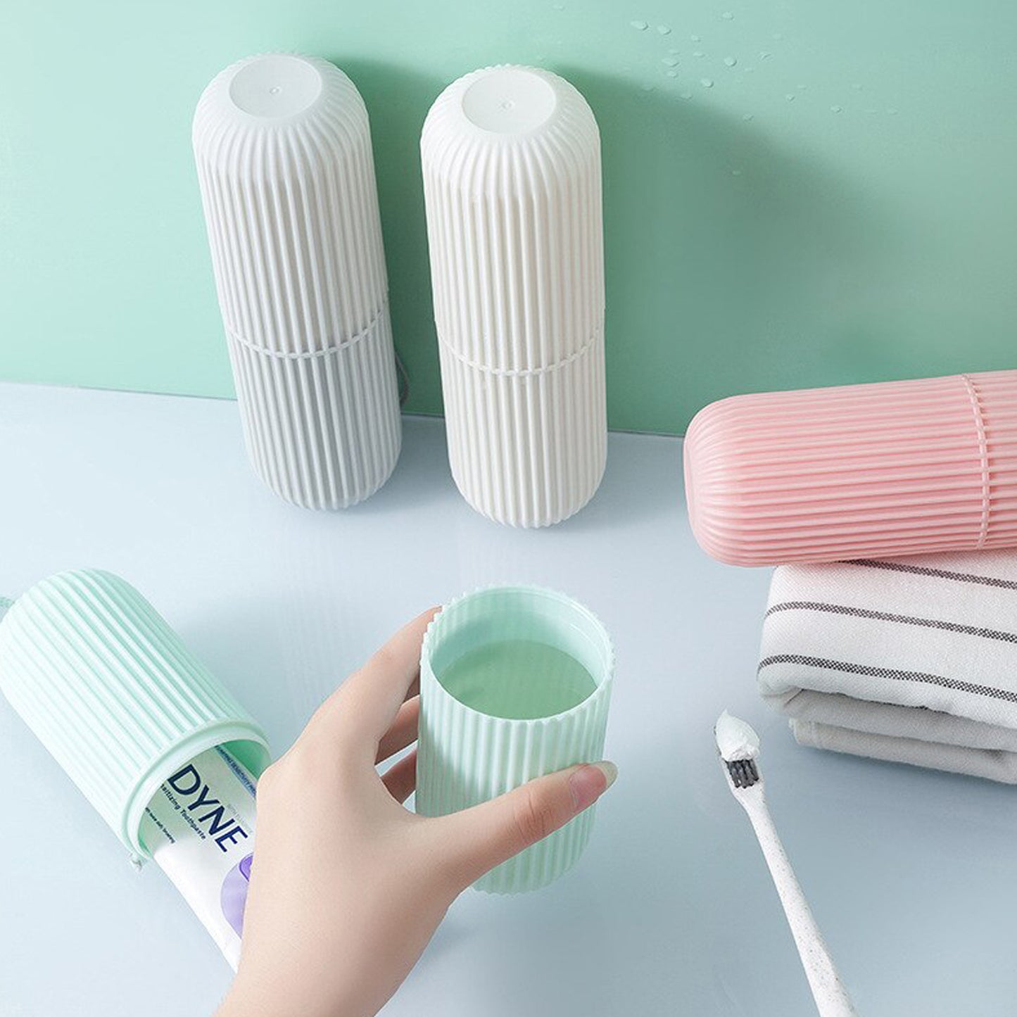 Multipurpose Capsule Shape Portable Travel Storage Bottle - Happy Price - Image 4