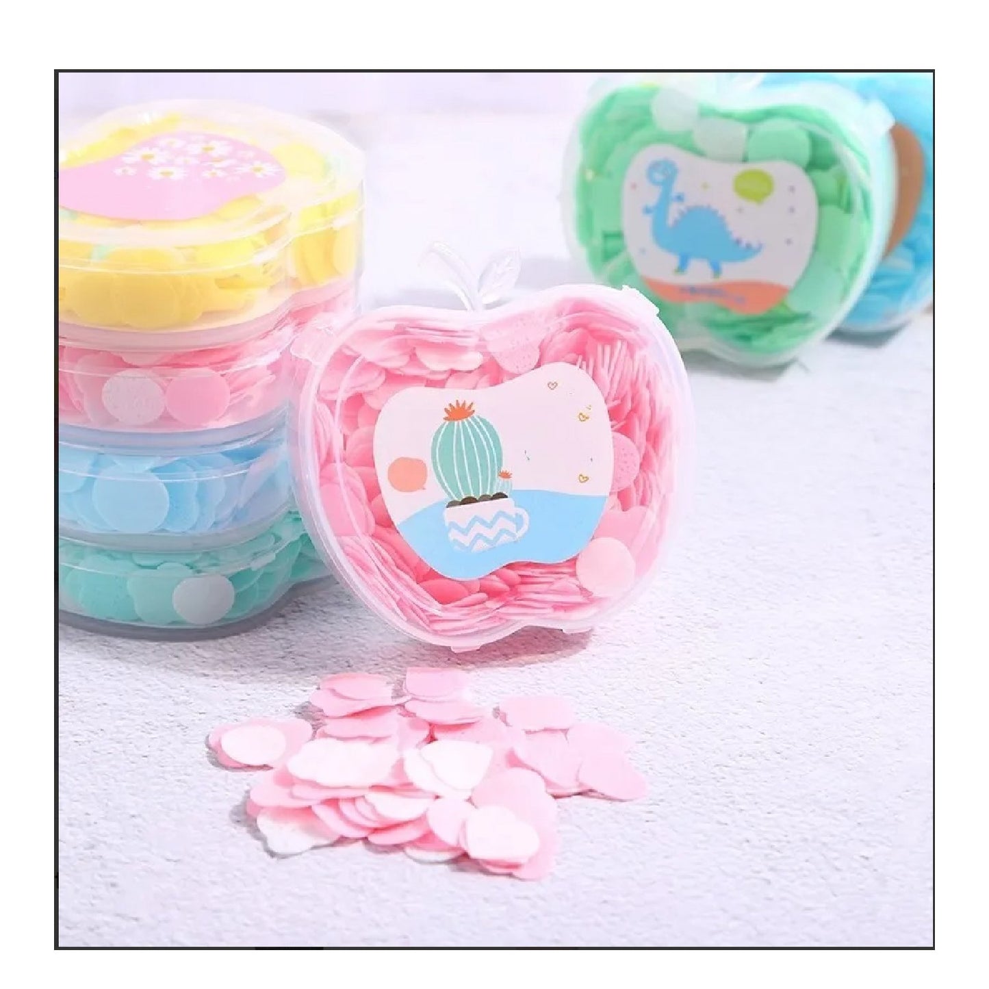 Apple Design Soft Paper Soap - Happy Price - Image 2