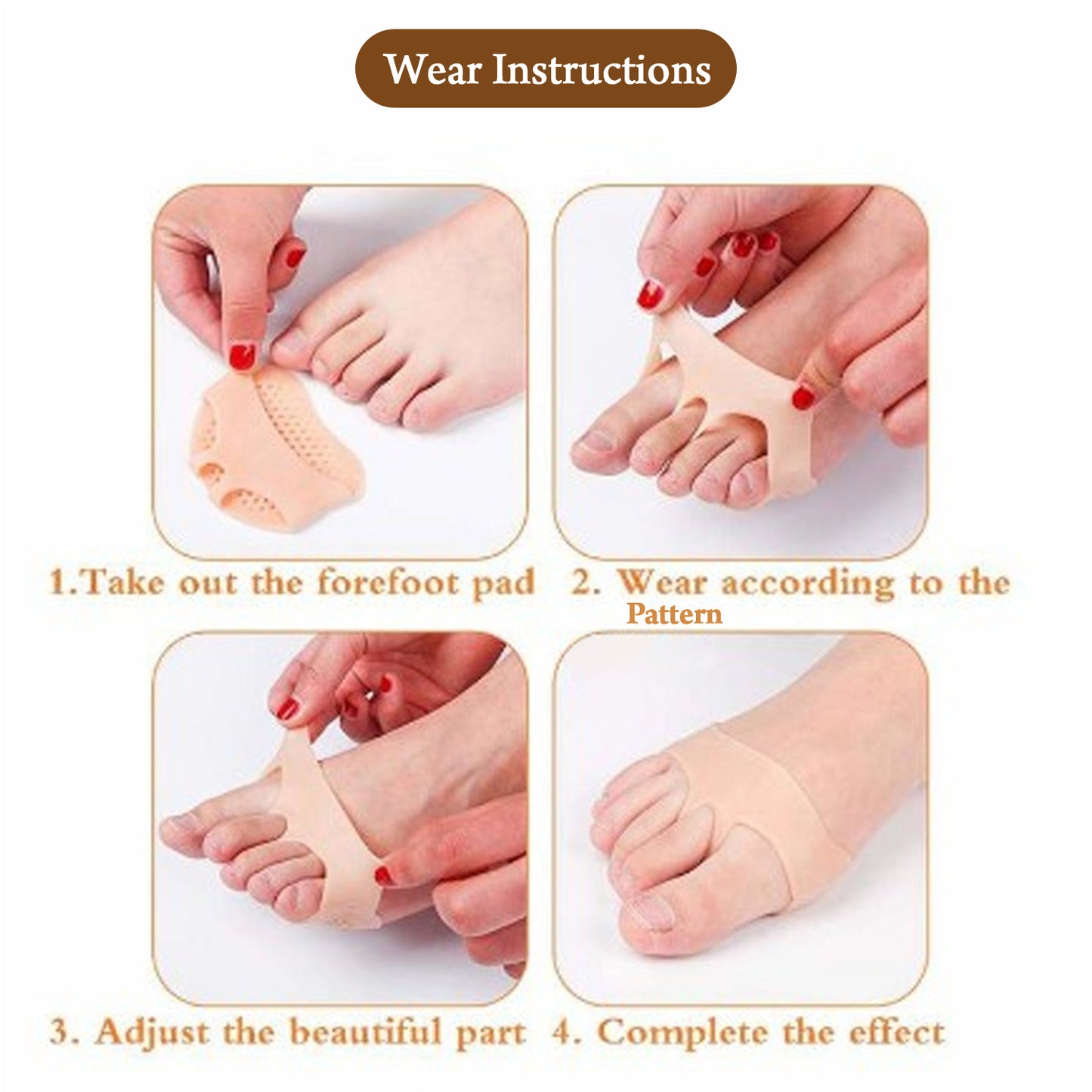 Silicone Toe Cap Covers for Pain Relief - Unisex Foot Protection - Happy Price - Image 7