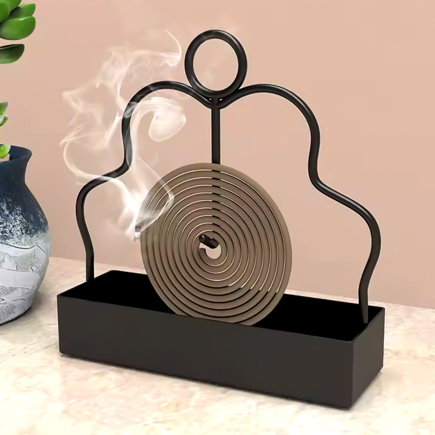 Mosquito Coil Holder Stand with Ash Catcher - 1 Pc - Happy Price - Image 4