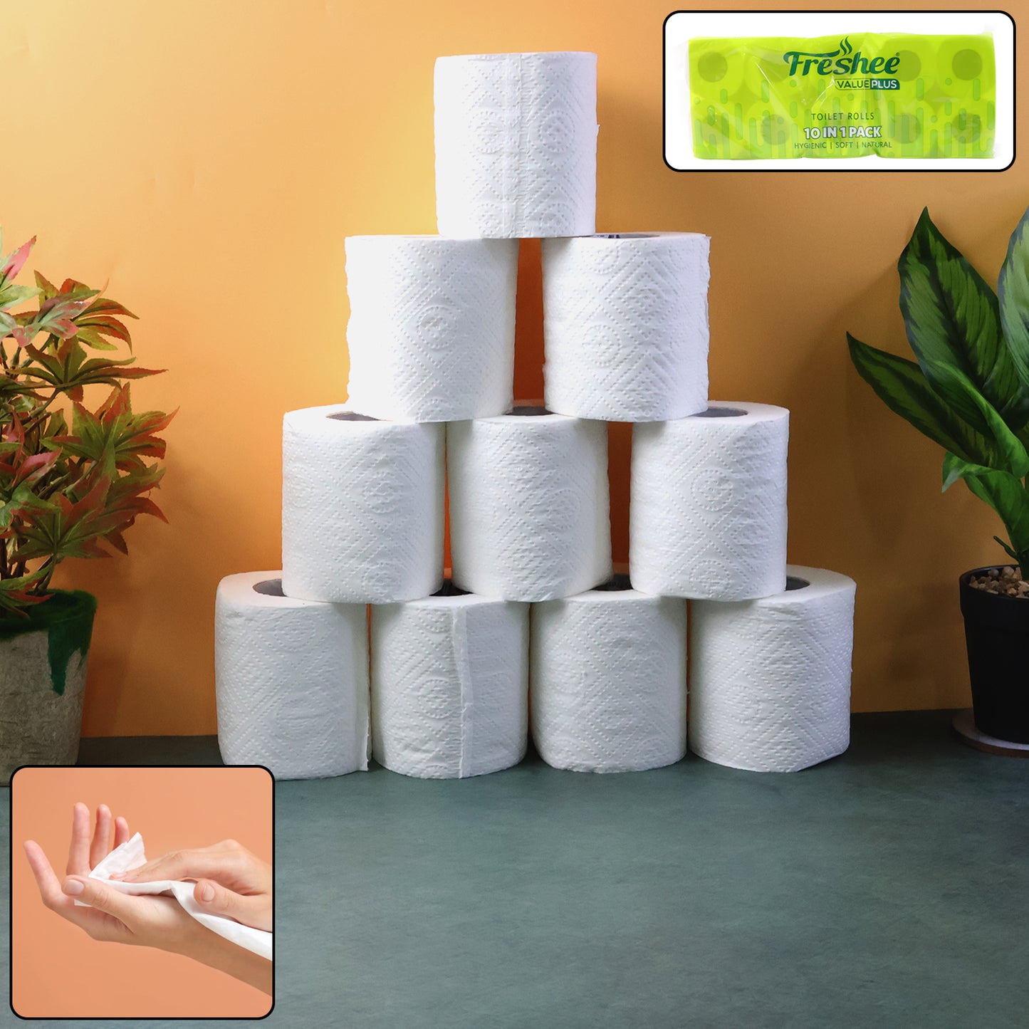 Soft Toilet Paper Rolls - 220 Sheets Each, Pack of 10 - Great Price - Image 2