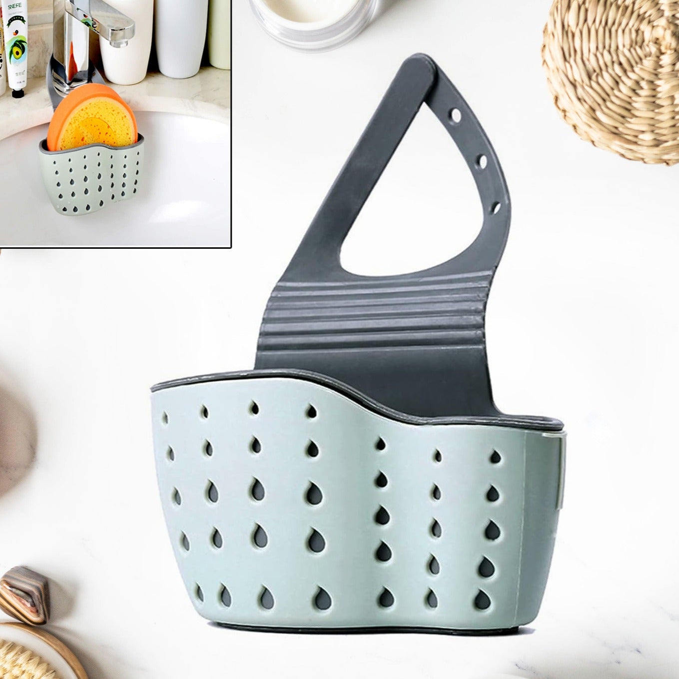 Multifunctional Kitchen Sink Organiser Kitchen Sink Caddy (1 Pc) - Happy Price - Image 1