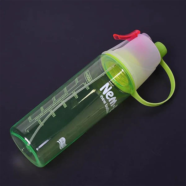 Plastic 2 In 1 Mist Spray Water Bottle (Multicolour 600 Ml 1 Pc) - Happy Price - Image 5