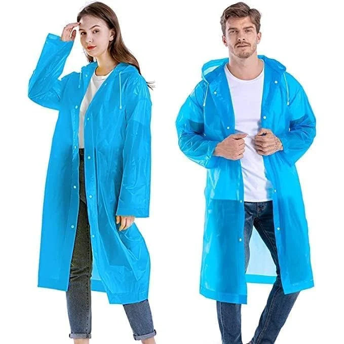 Kids EVA Material Reusable Raincoat - 1 Pc - Great Price - Image 5