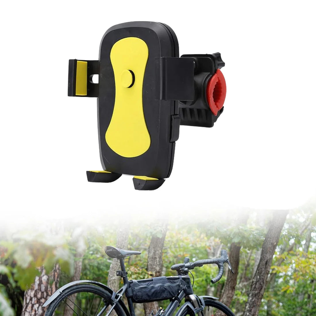 Motorcycle Phone Mount Bicycle Phone Holder Motorcycle Handlebar Phone Holder - Happy Price - Image 3