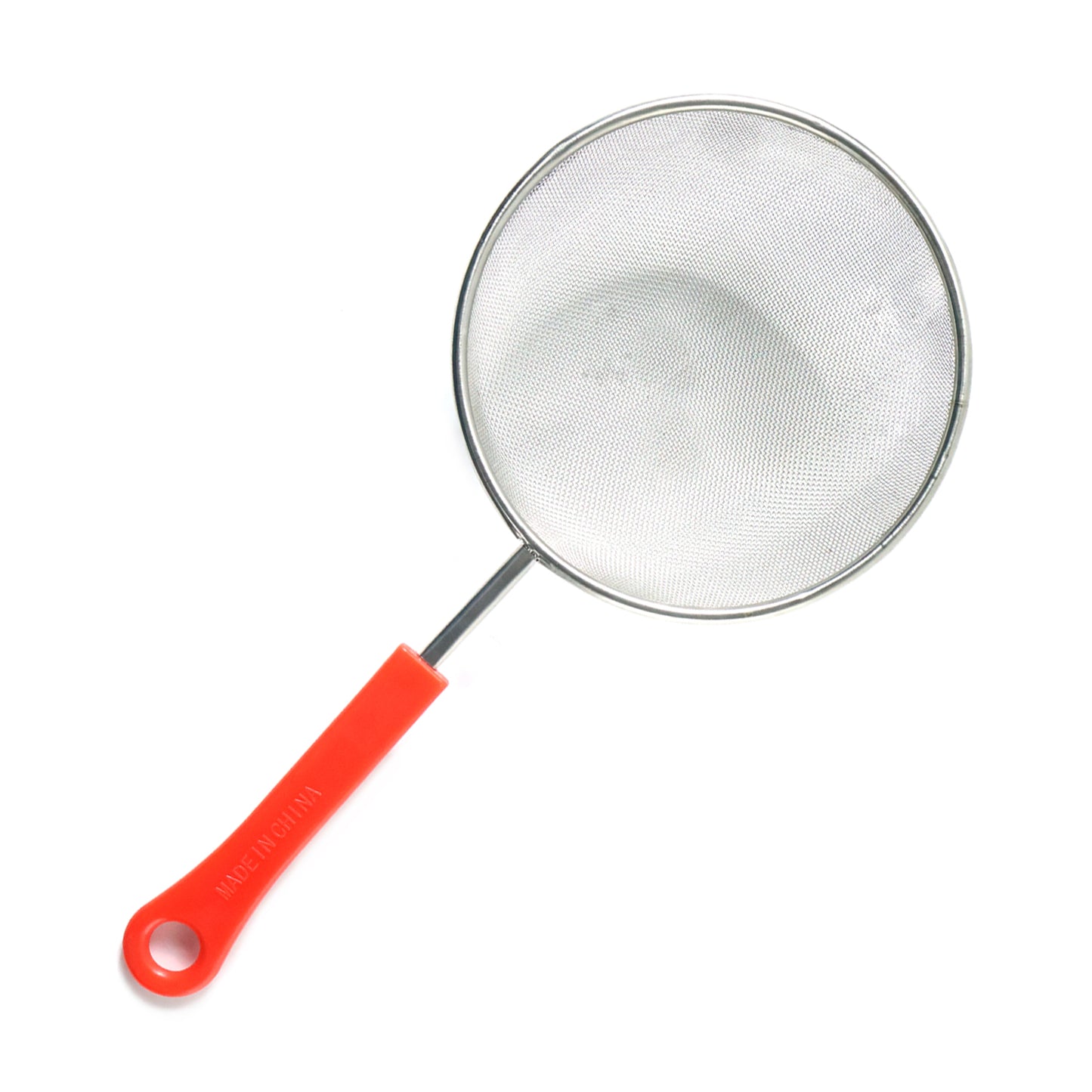 Medium Fine Mesh Kitchen Strainer with Handle (1 Pc) - Happy Price - Image 4
