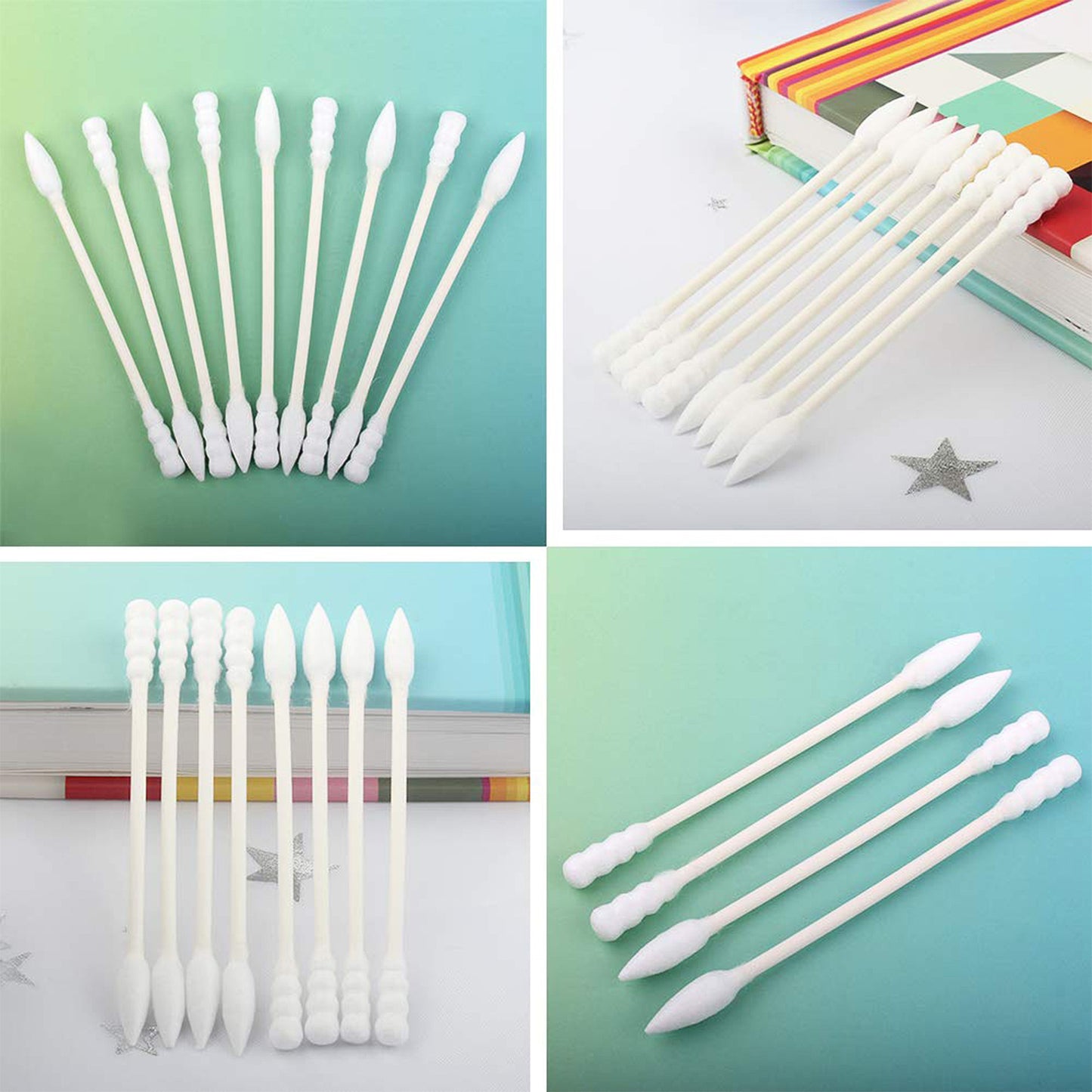 200 Cotton Buds with Jar - Soft Tip Swabs for Hygiene & Makeup - Happy Price - Image 4
