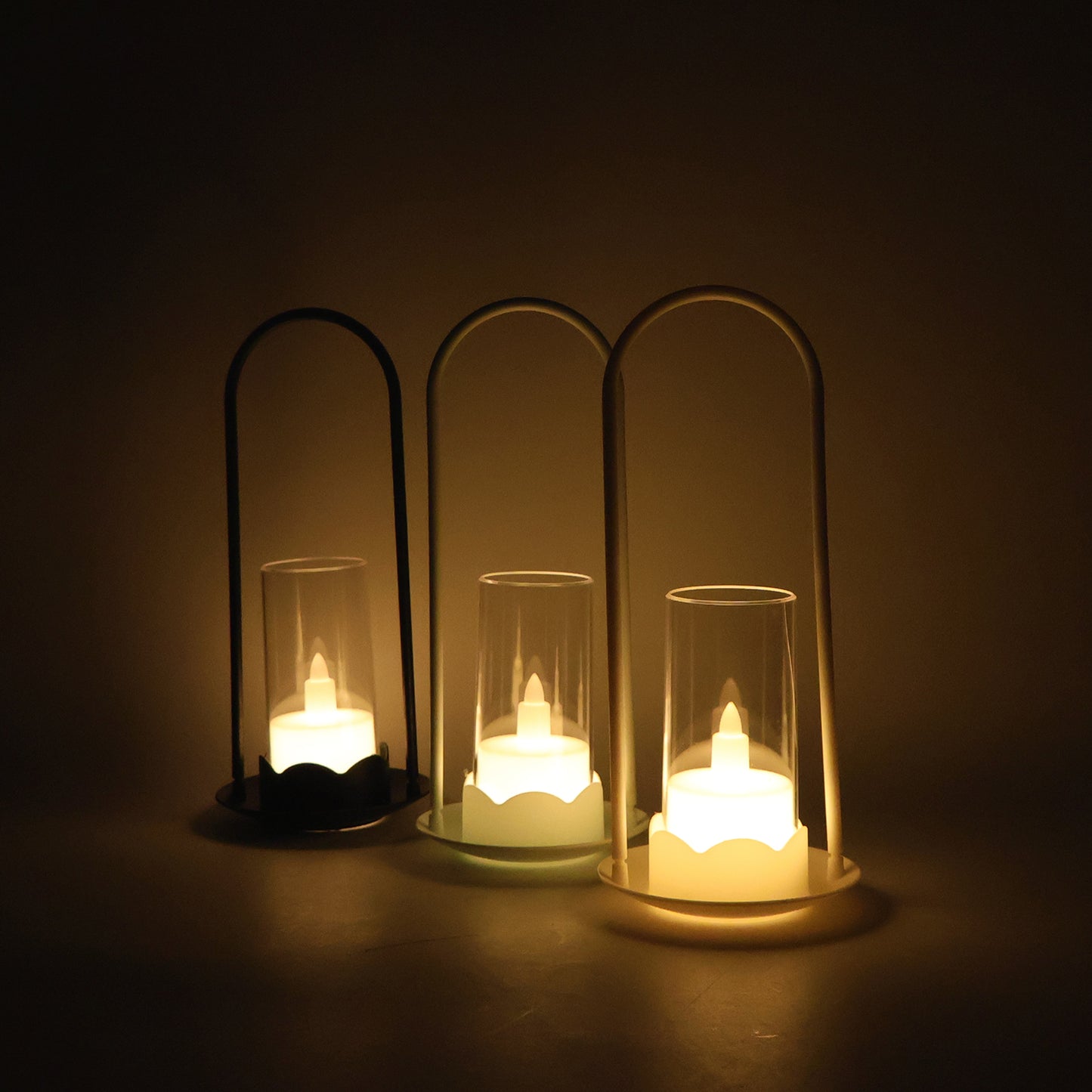 Set of 6 Big Wind Light Style Flameless LED Candles, Decorative Warm Flicker - Happy Price - Image 5