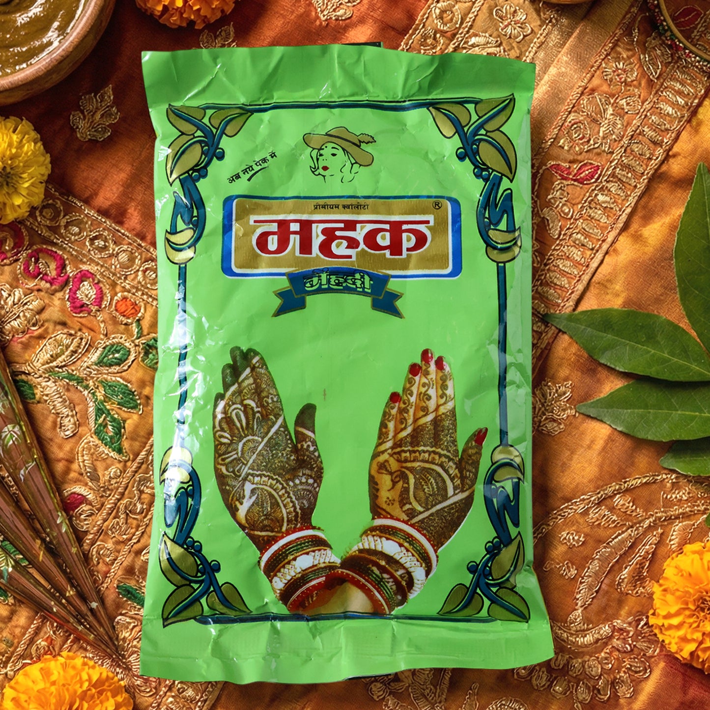 Natural Herbal Mehndi Powder for Body Art - 80 Gram Pack - Happy Price - Image 5