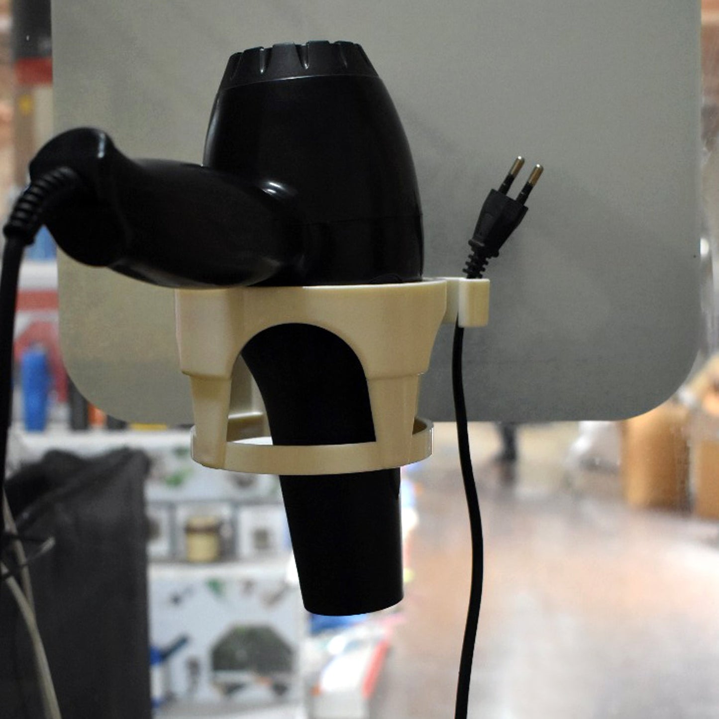 Hair D Holder W Suction Used In All Kinds Of Household And Official Places Specially By Womens And Girls For Their Hair. - Happy Price - Image 2