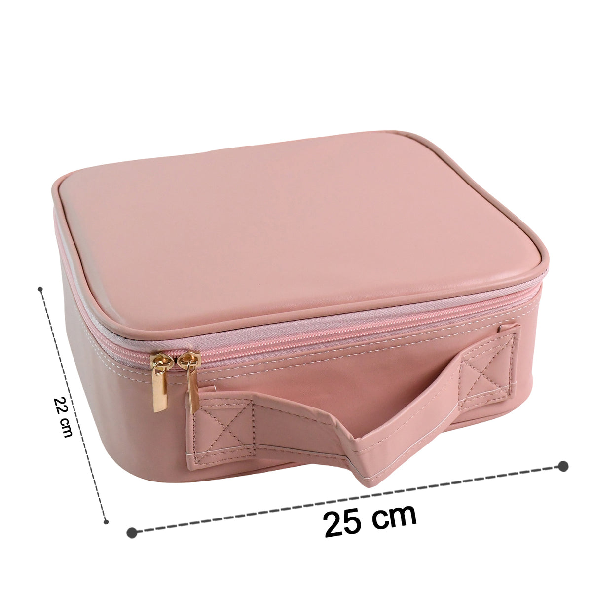 Pink Premium Led Light Makeup Organizer Box (1 Pc) - Happy Price - Image 5