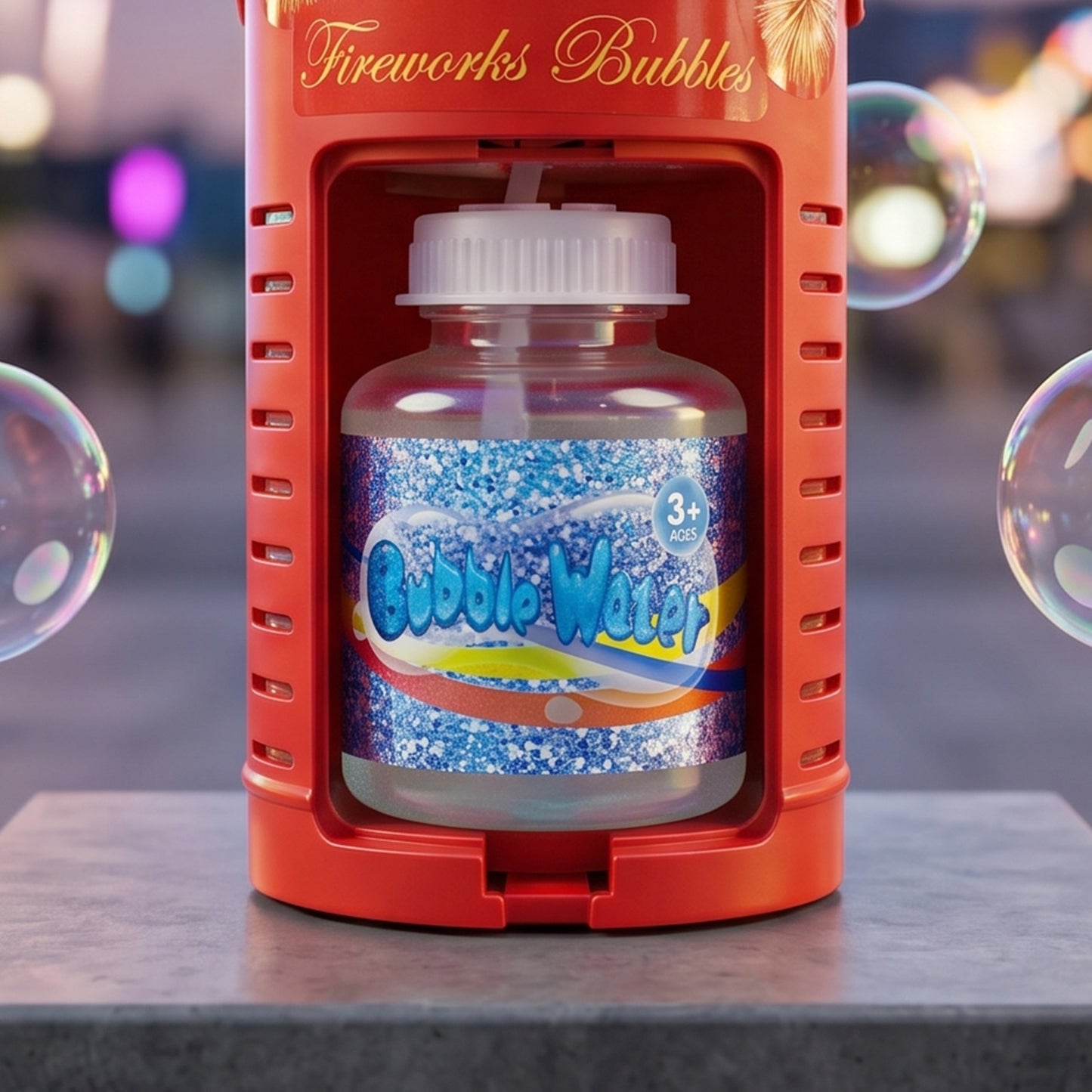 Automatic LED Bubble Machine Toy for Kids - 1 Set - Happy Price - Image 4