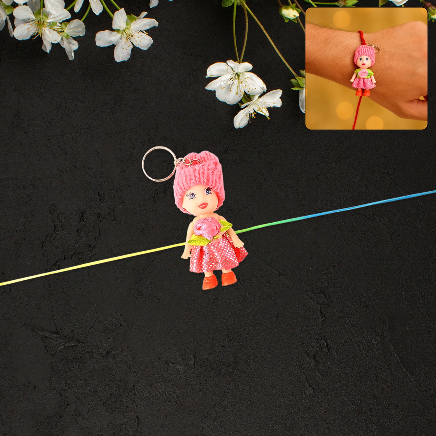 Multifunction Doll For Kids Cute Soft Toy With Keychain Use Decorative Fancy Cum Keyring For Boys Girls - Happy Price - Image 1