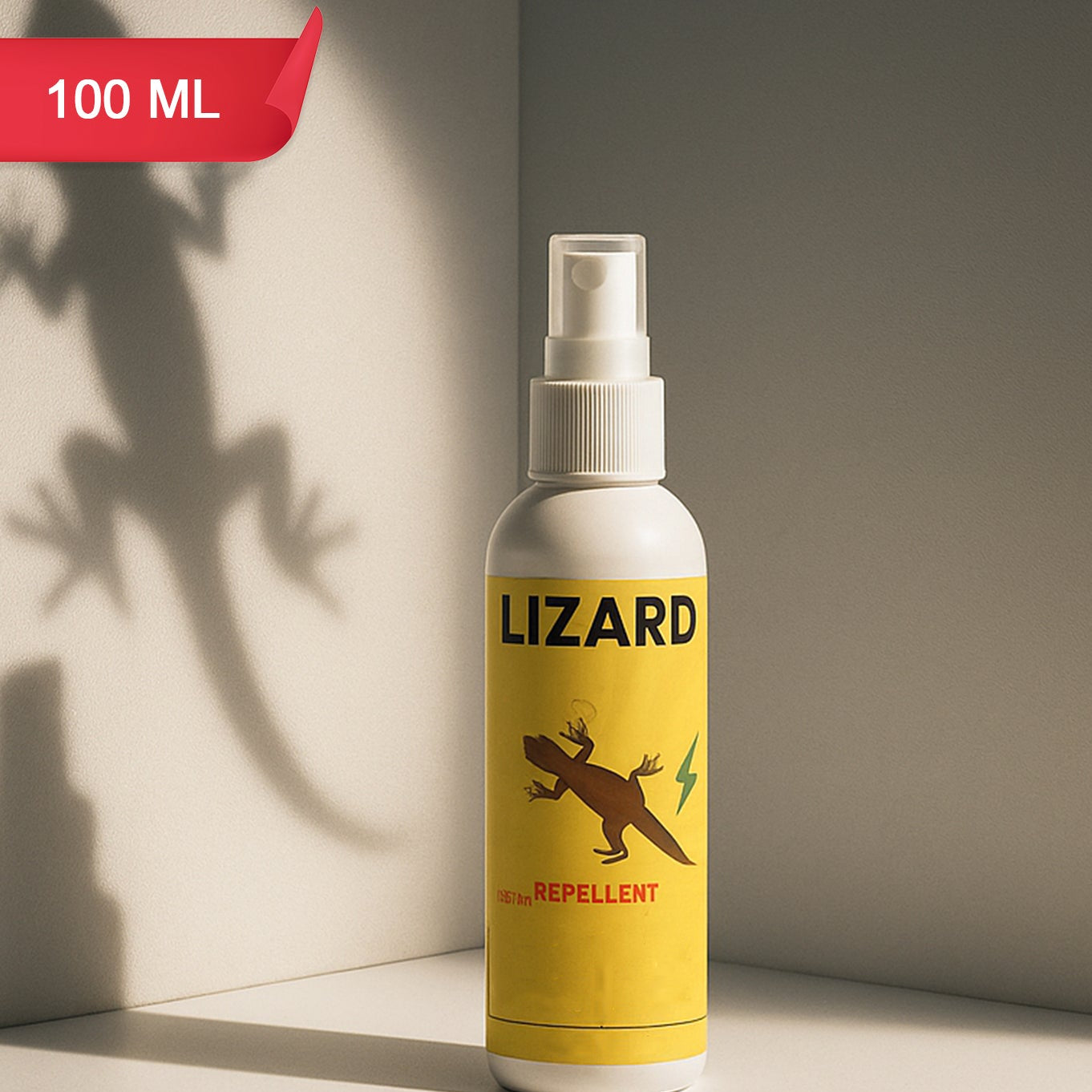 Herbal Lizard Repellent Spray - 100ml, Eco-Friendly Home Insect Control - Happy Price - Image 1