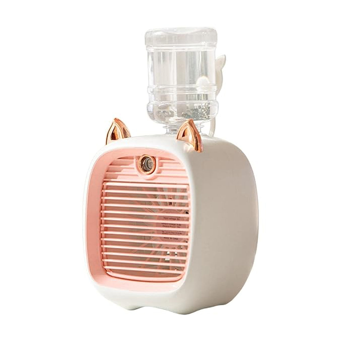 Portable Mini Air Cooler Fan with Mist Spray - USB Rechargeable Personal Cooling Device (1 Pc) - Great Price - Image 4