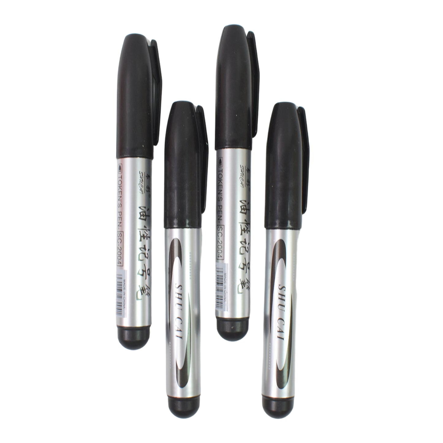 Black Marker Used In All Kinds Of School College (4 Pcs Set) - Happy Price - Image 5