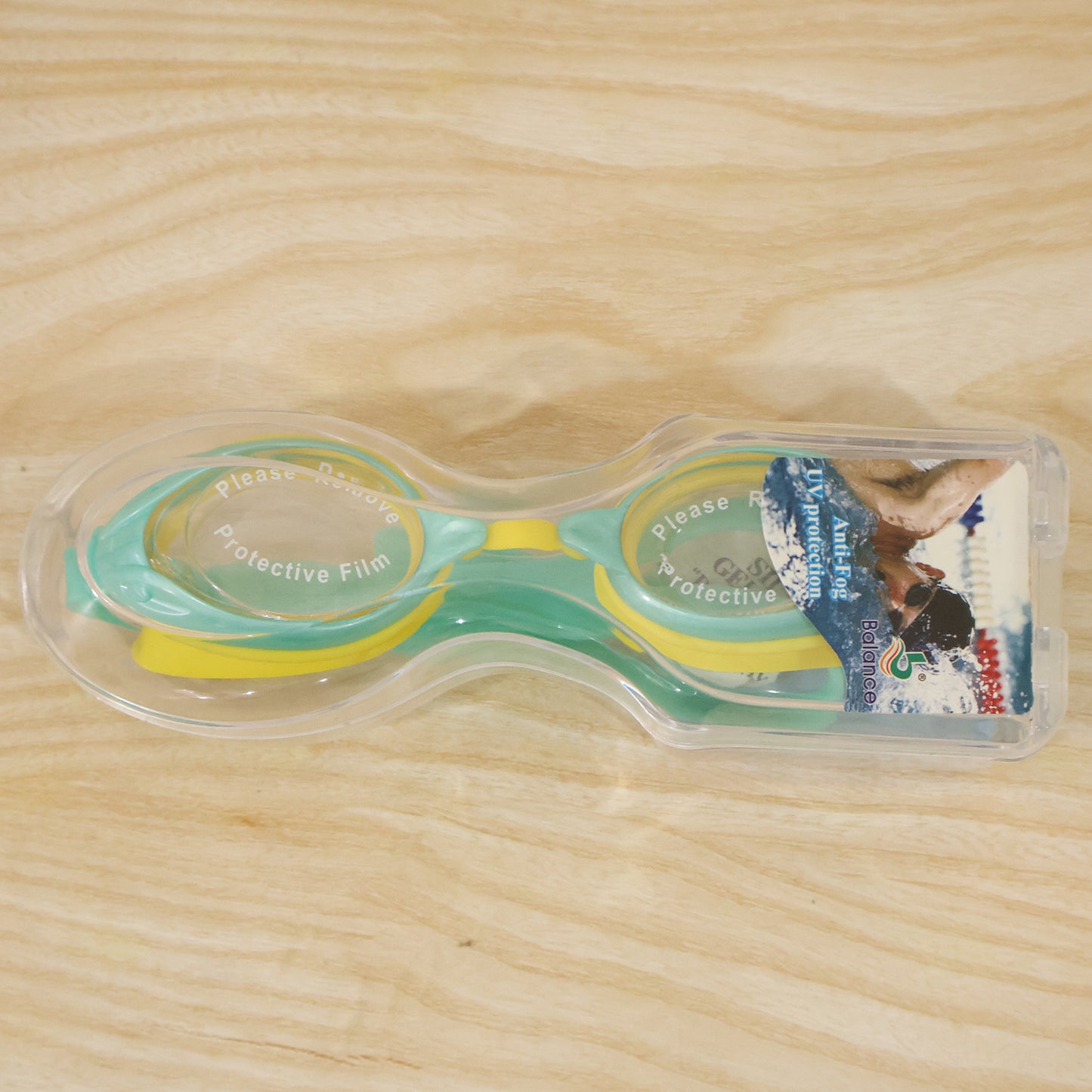 Kids Dual Color Swim Goggles - Clear Vision Anti-Fog Lens, Comfortable Fit, 1 Pc - Great Price - Image 7