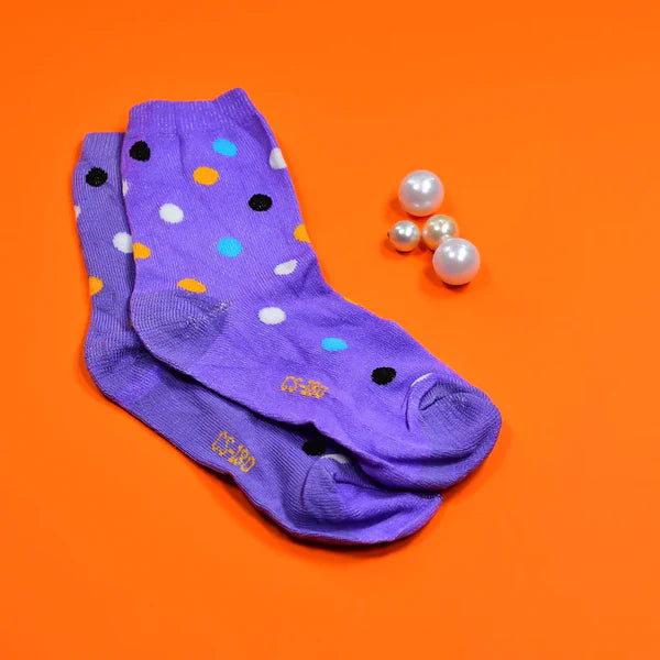 1 Pair Trendy Printed Socks - Assorted Designs & Sizes - Happy Price - Image 3