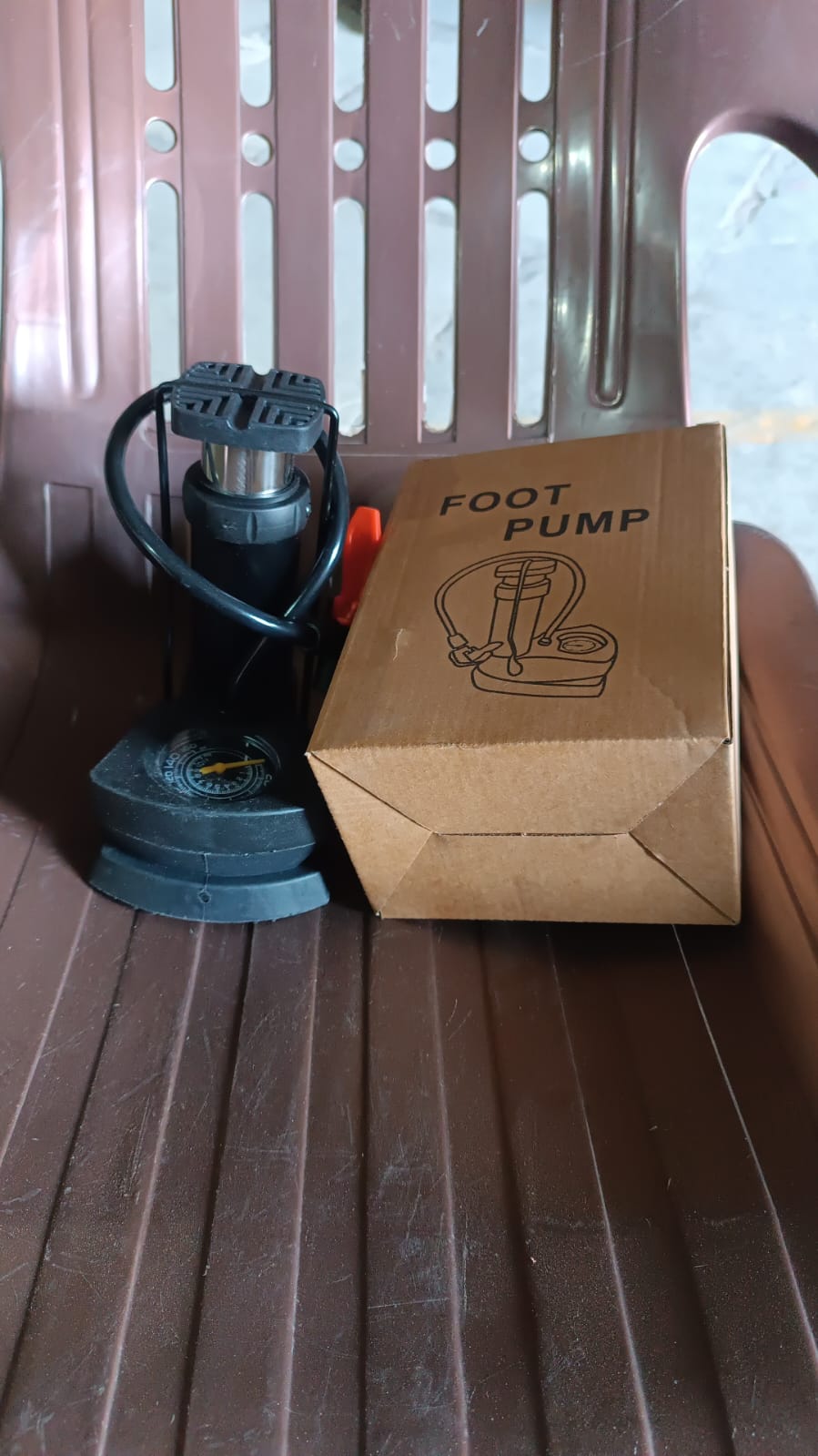 Portable Mini Bike Pump Cycle Pump Foot (1 Pc) - Happy Price - Image 7