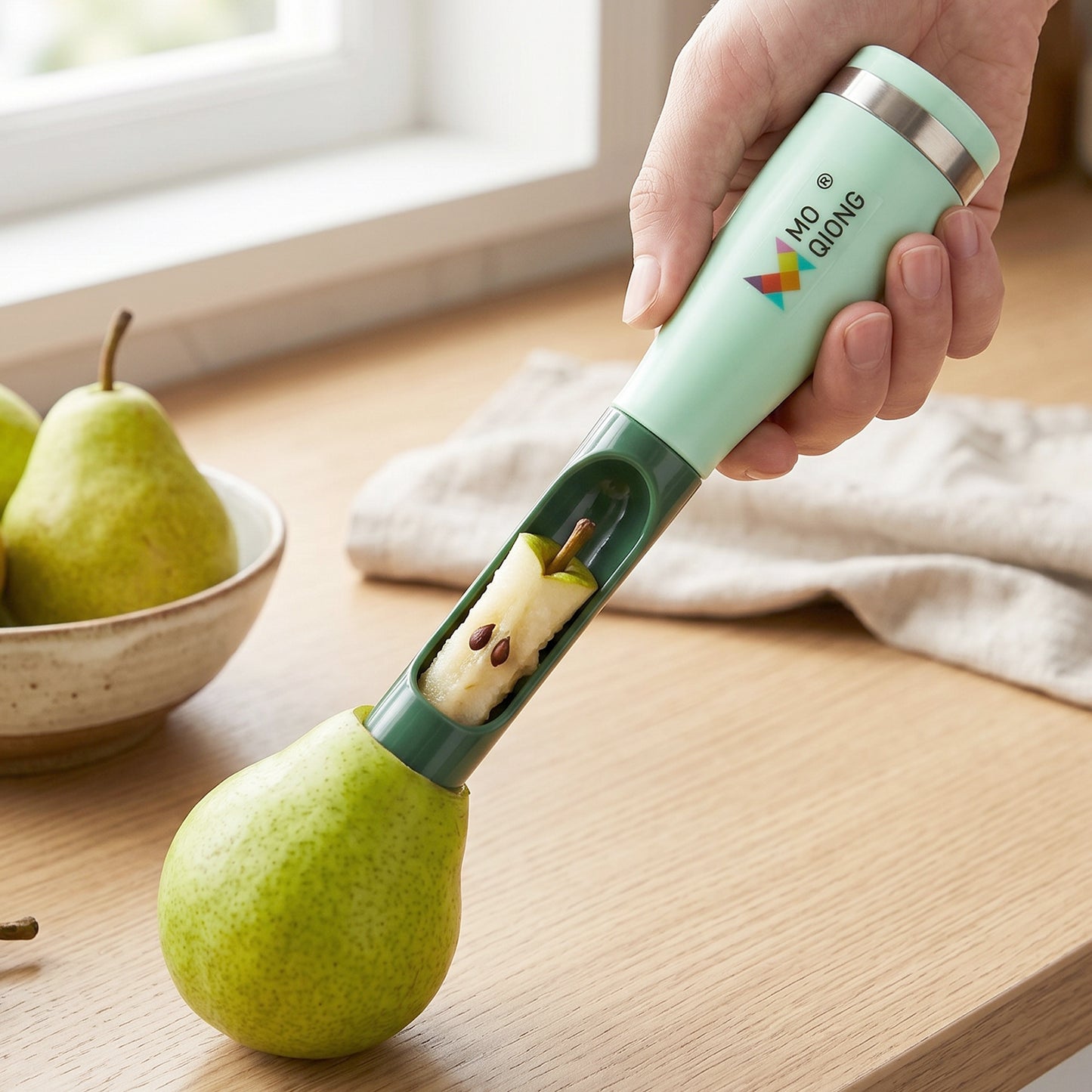 Premium Apple Slicer and Corer Tool - 1 Pc - Happy Price - Image 6