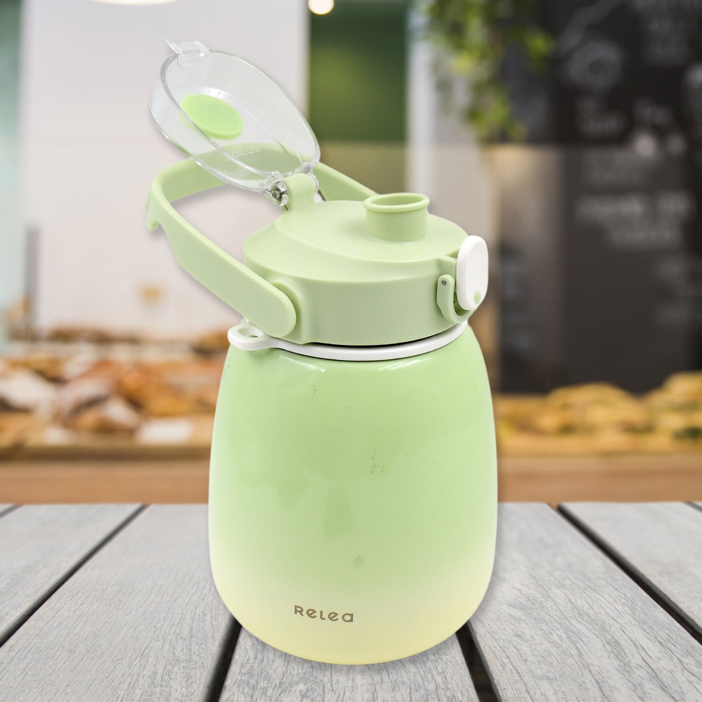 Stainless Steel Mug Bottle Vacuum Insulated Cup With Handle (1200 Ml) - Happy Price - Image 3